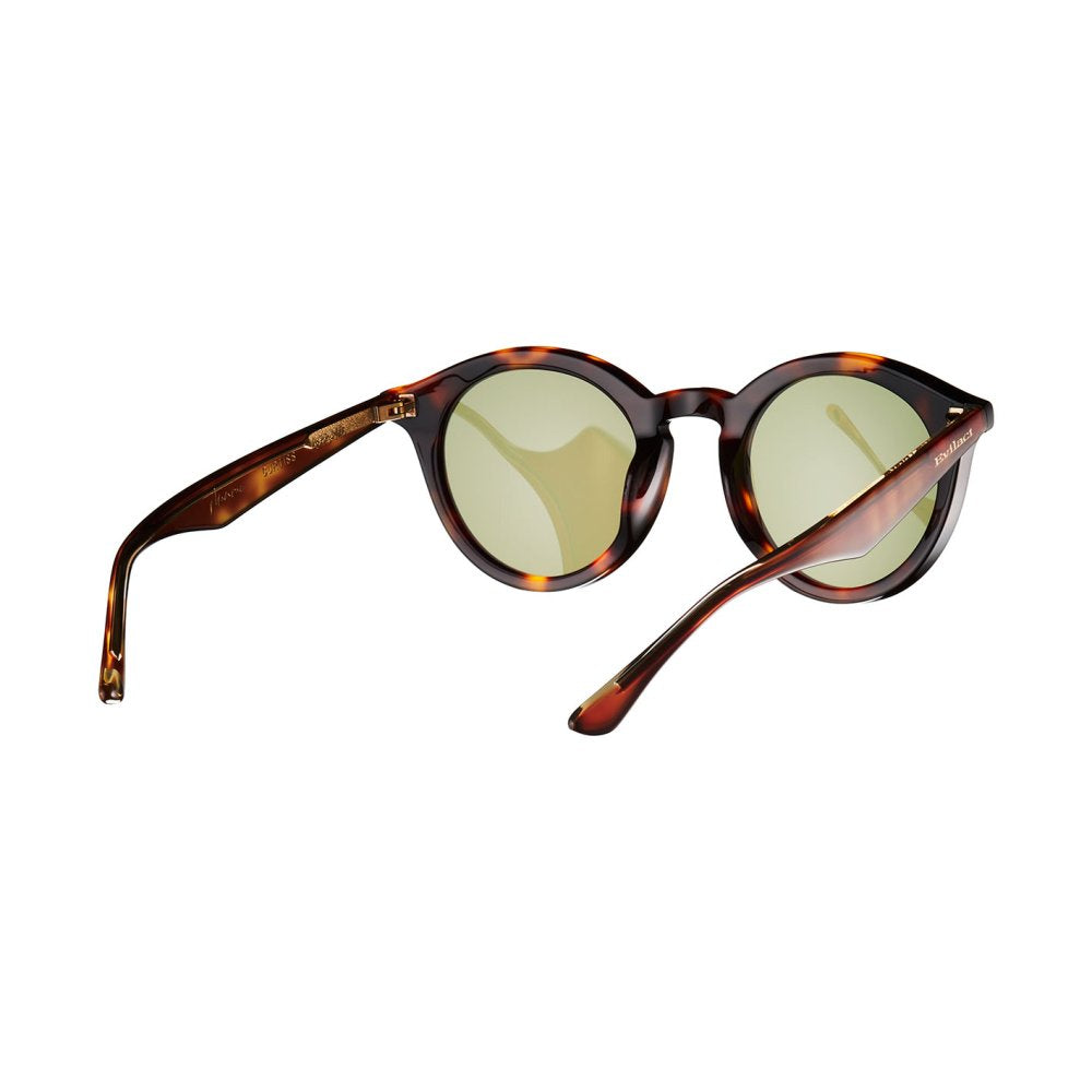 CURTISS brown tort. x antique clear / green lens