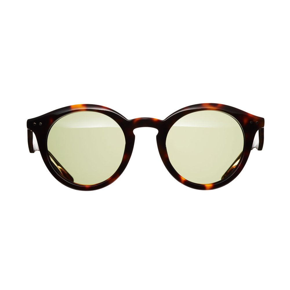 CURTISS brown tort. x antique clear / green lens