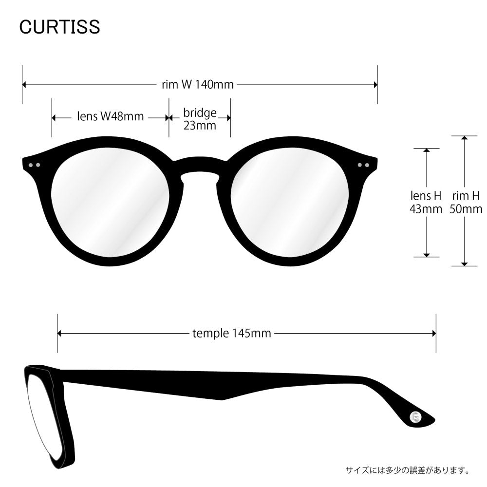 CURTISS dalmatian x black / green lens
