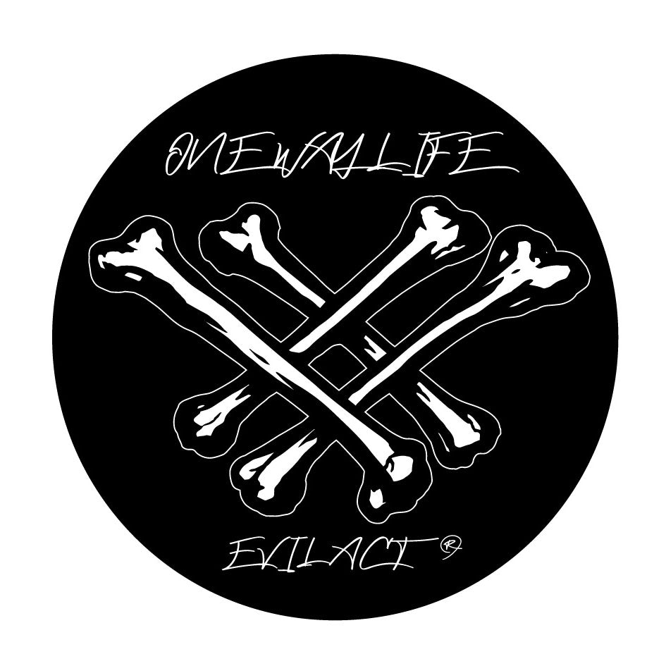 EVILACT sticker A L