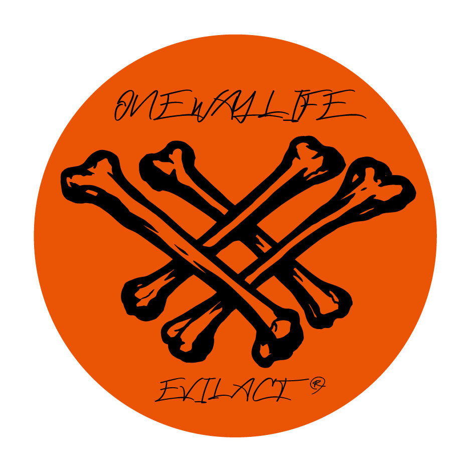 EVILACT sticker A L