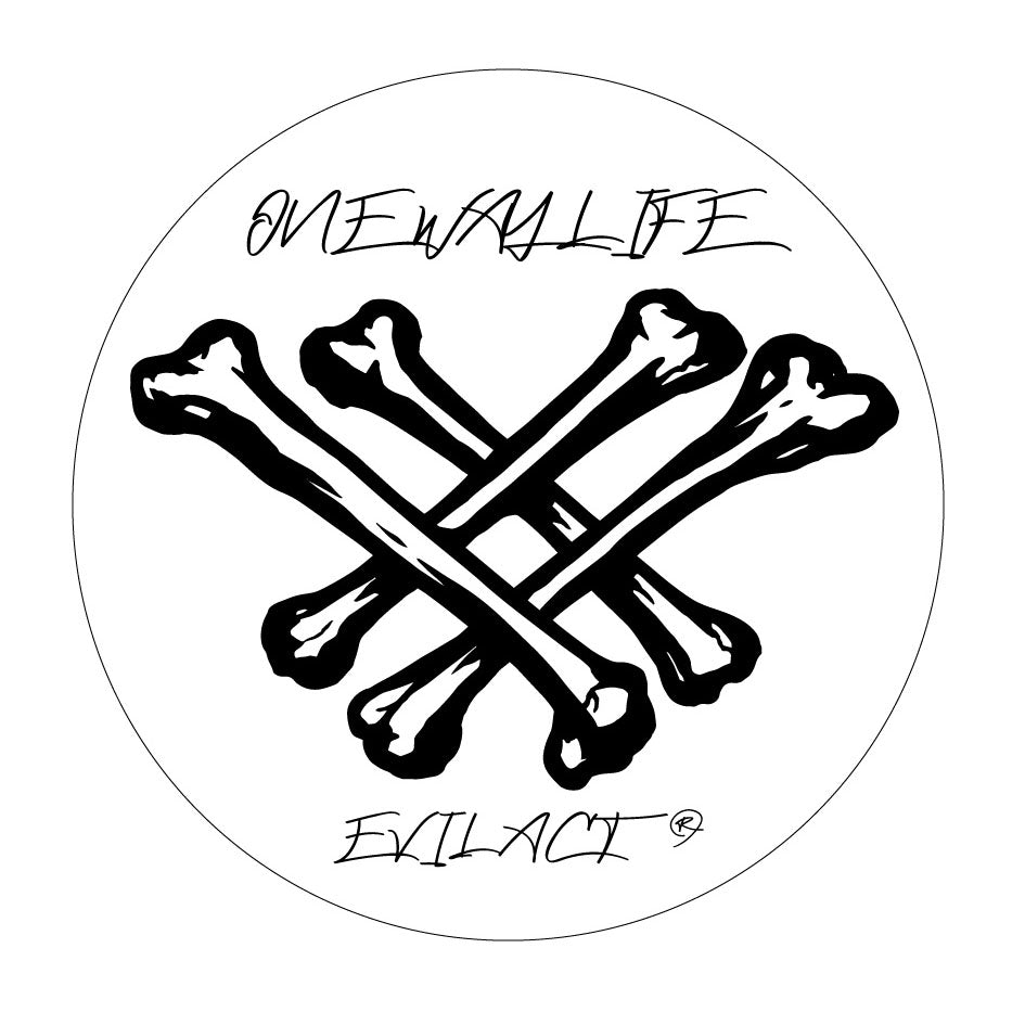 EVILACT sticker A L