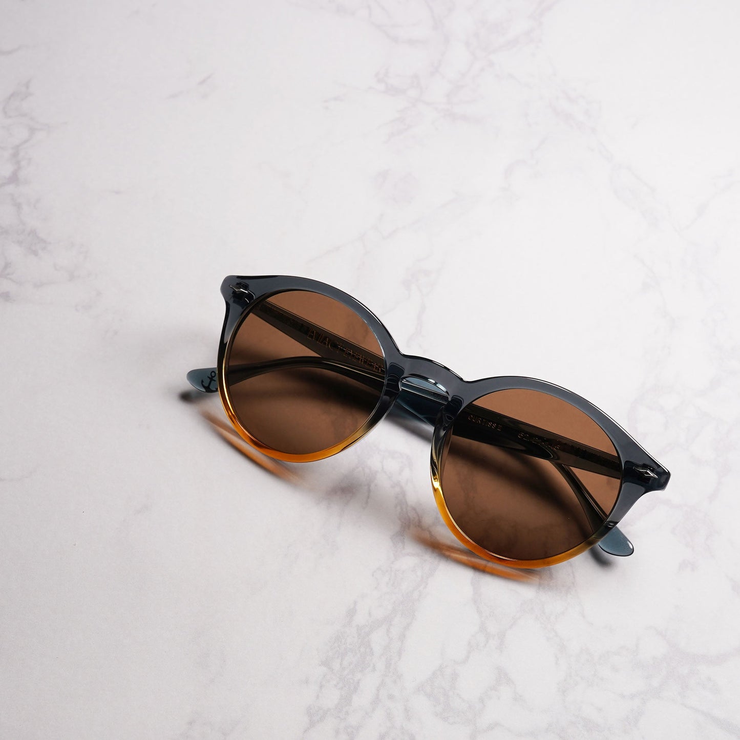 CURTISS Ⅱ dark brown x brown gradation / brown lens