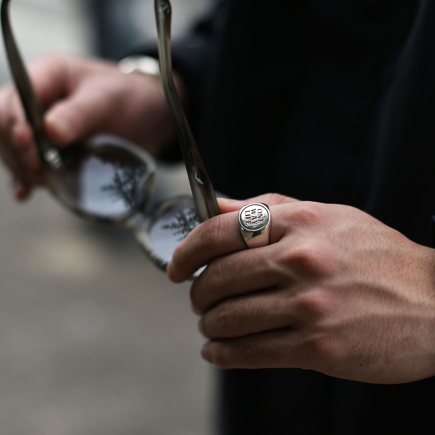 EVILACT ONE WAY LIFE RING