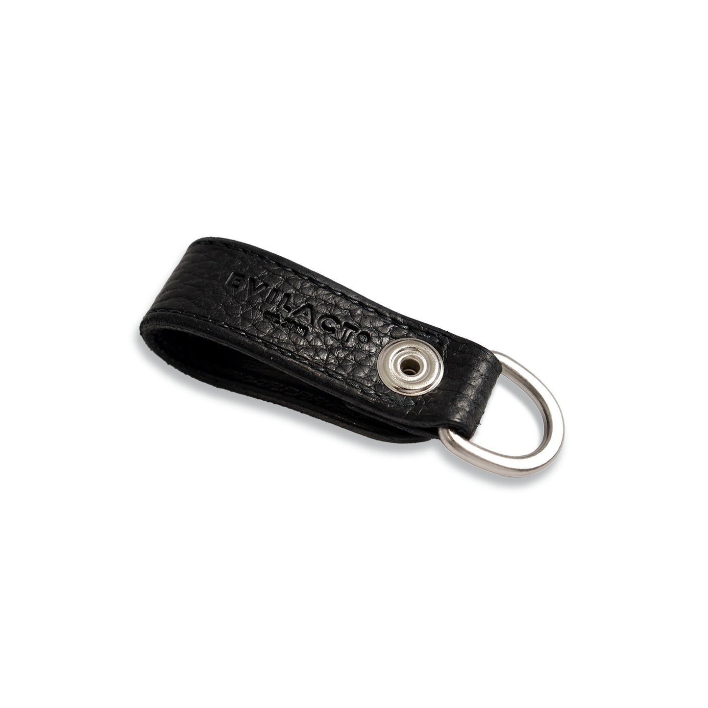 EVILACT x AWAKE LEATHER KEY RING-evilact button-