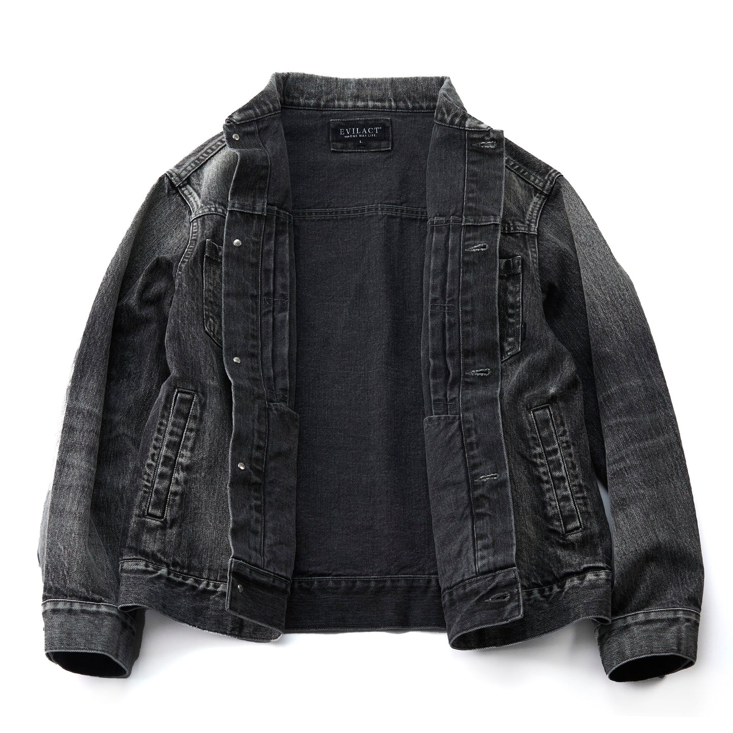 EVILACT DENIM JKT 01 CS black