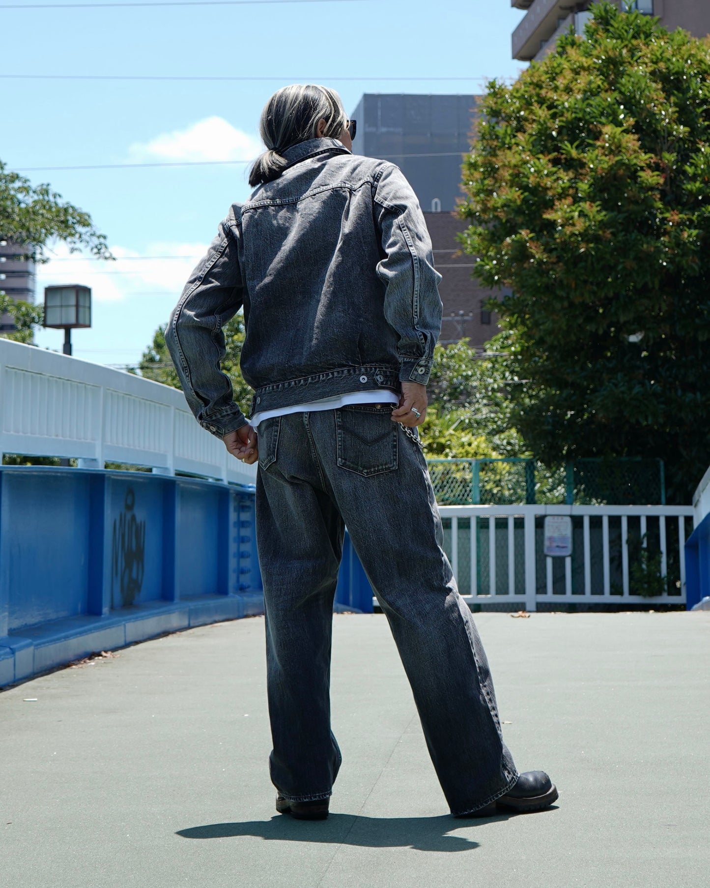EVILACT DENIM JKT 01 CS black