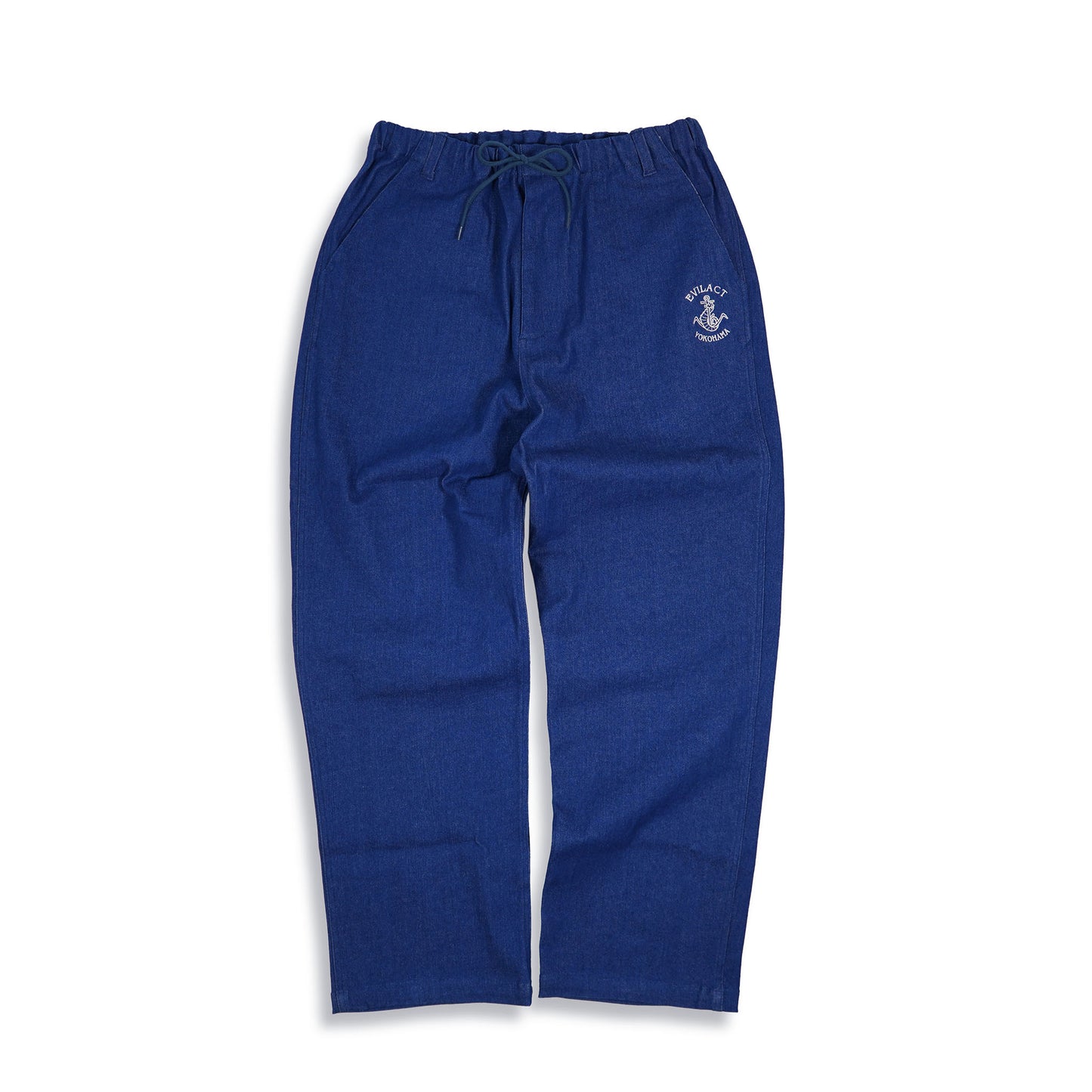 EVILACT Factory Denim Easy Pants indigo