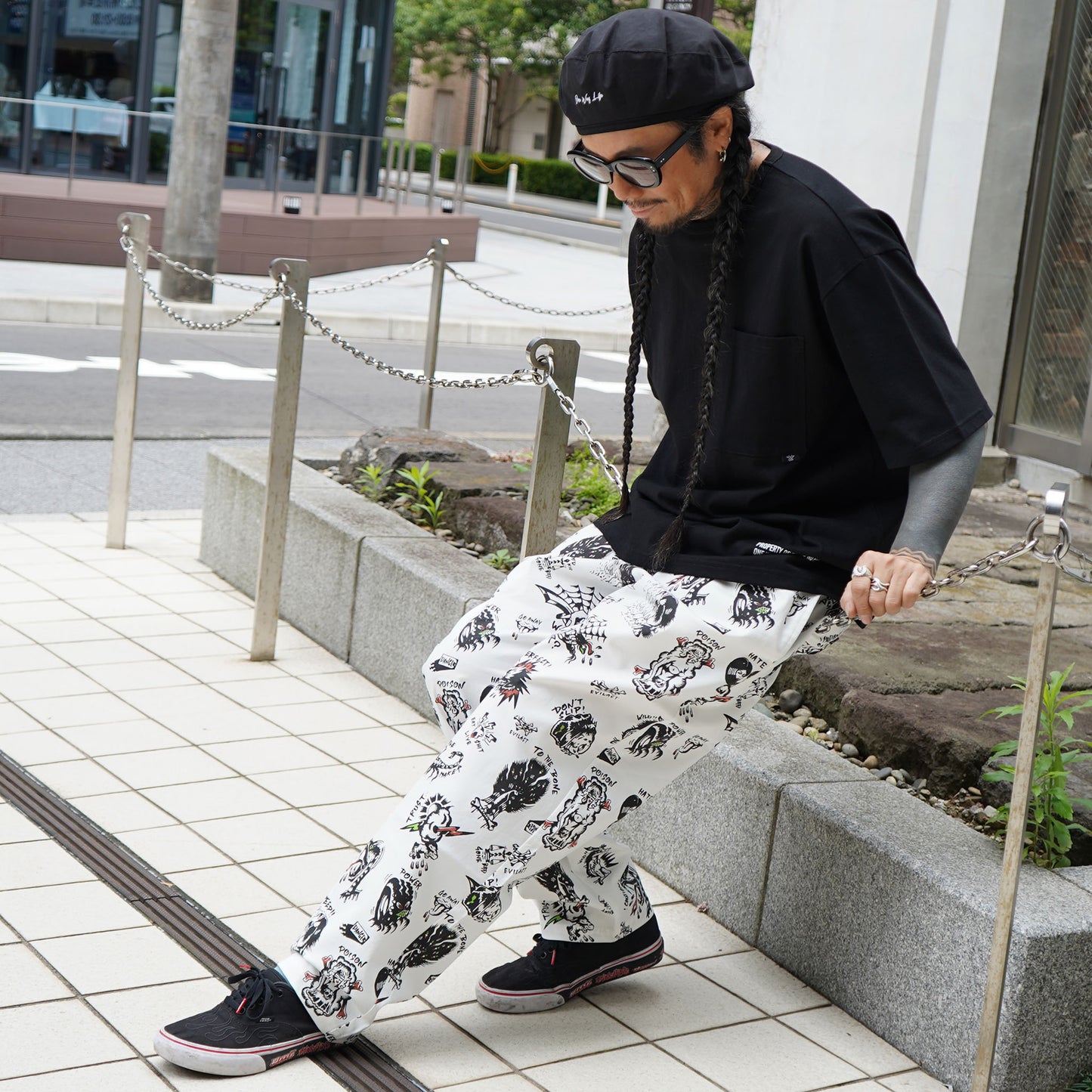 EVILACT ALL PAINTED PANTS