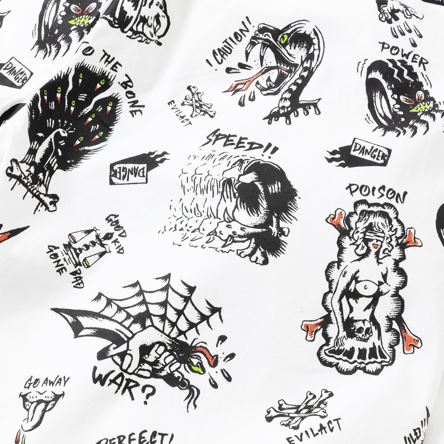 EVILACT ALL PAINTED SHORTS