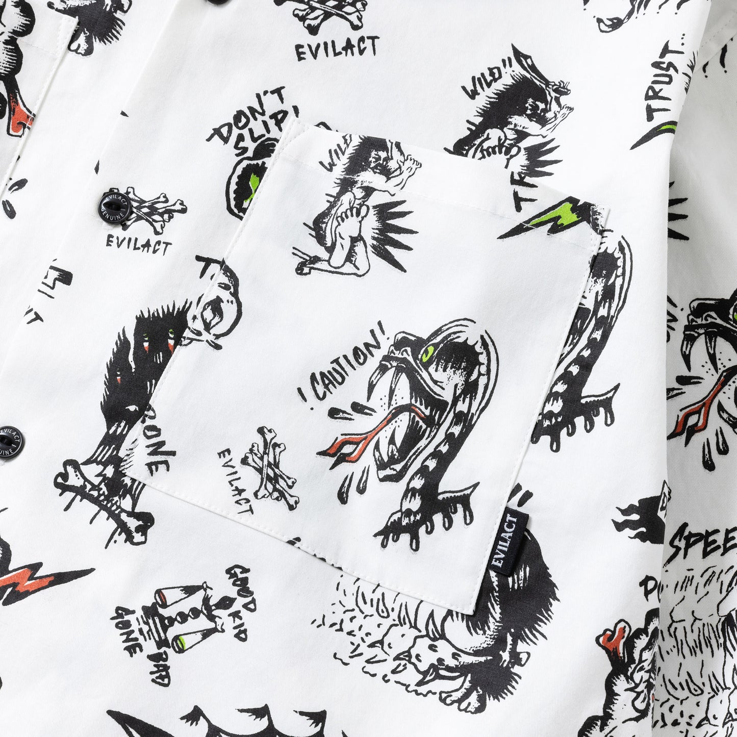 EVILACT ALL PAINTED SHIRT