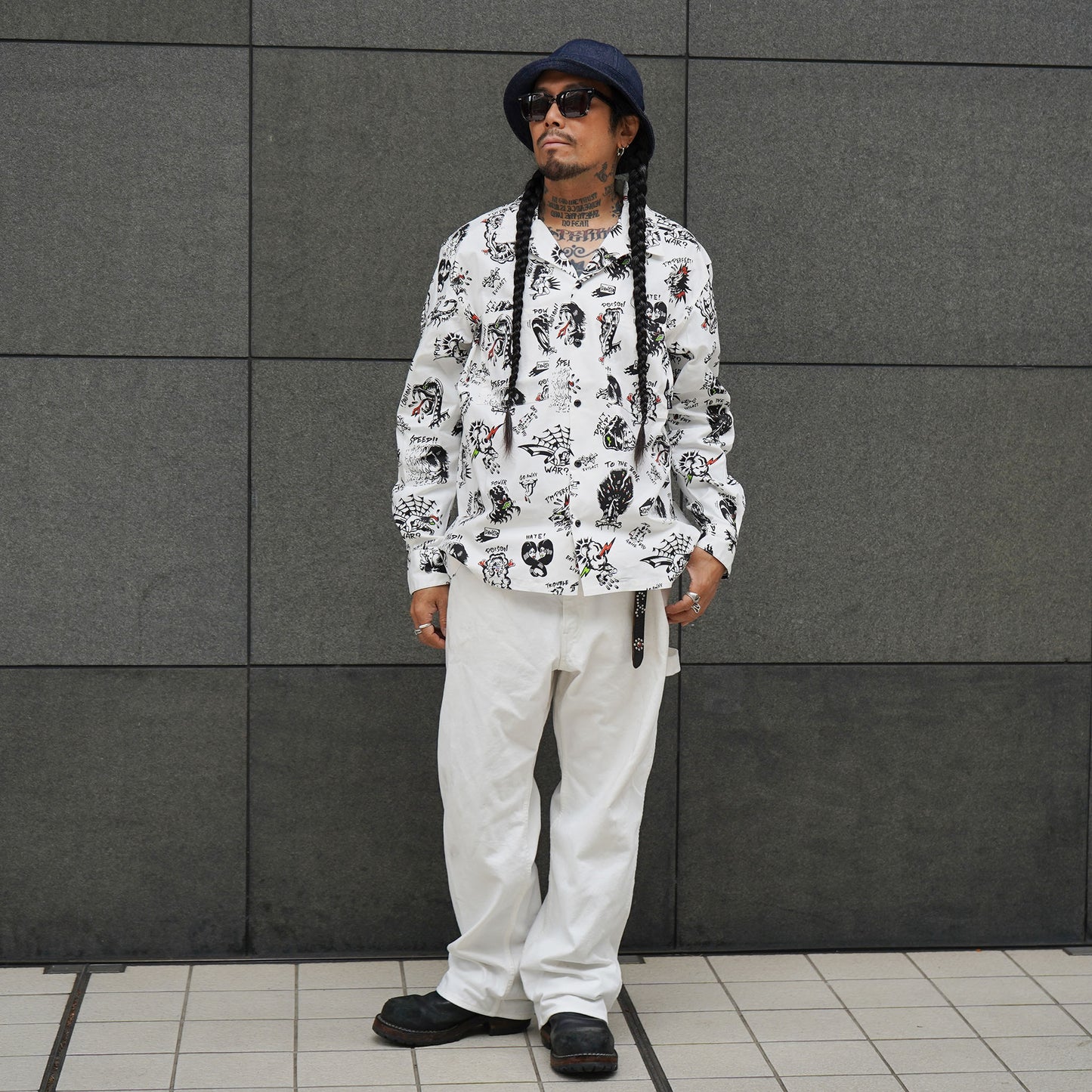 EVILACT ALL PAINTED SHIRT