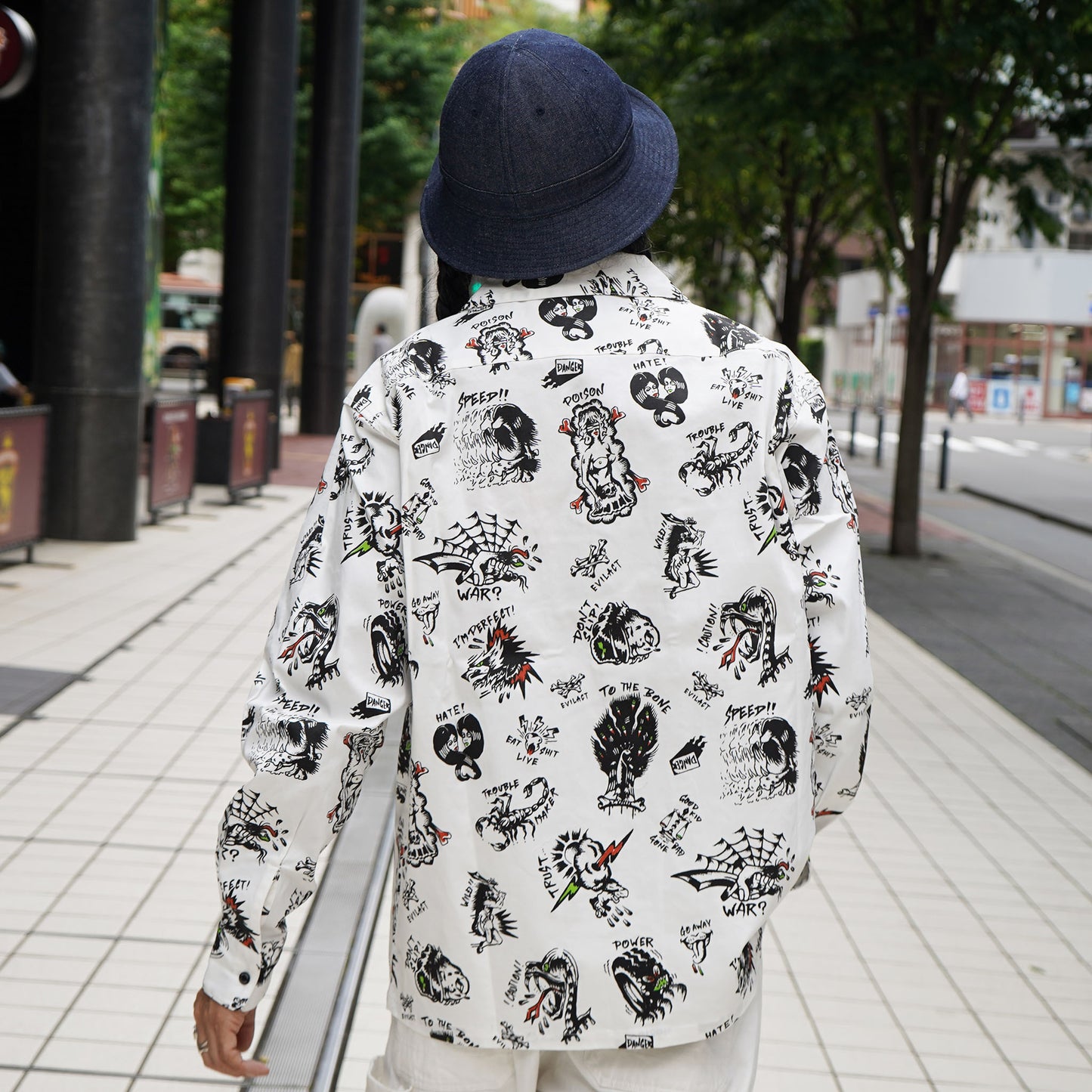 EVILACT ALL PAINTED SHIRT