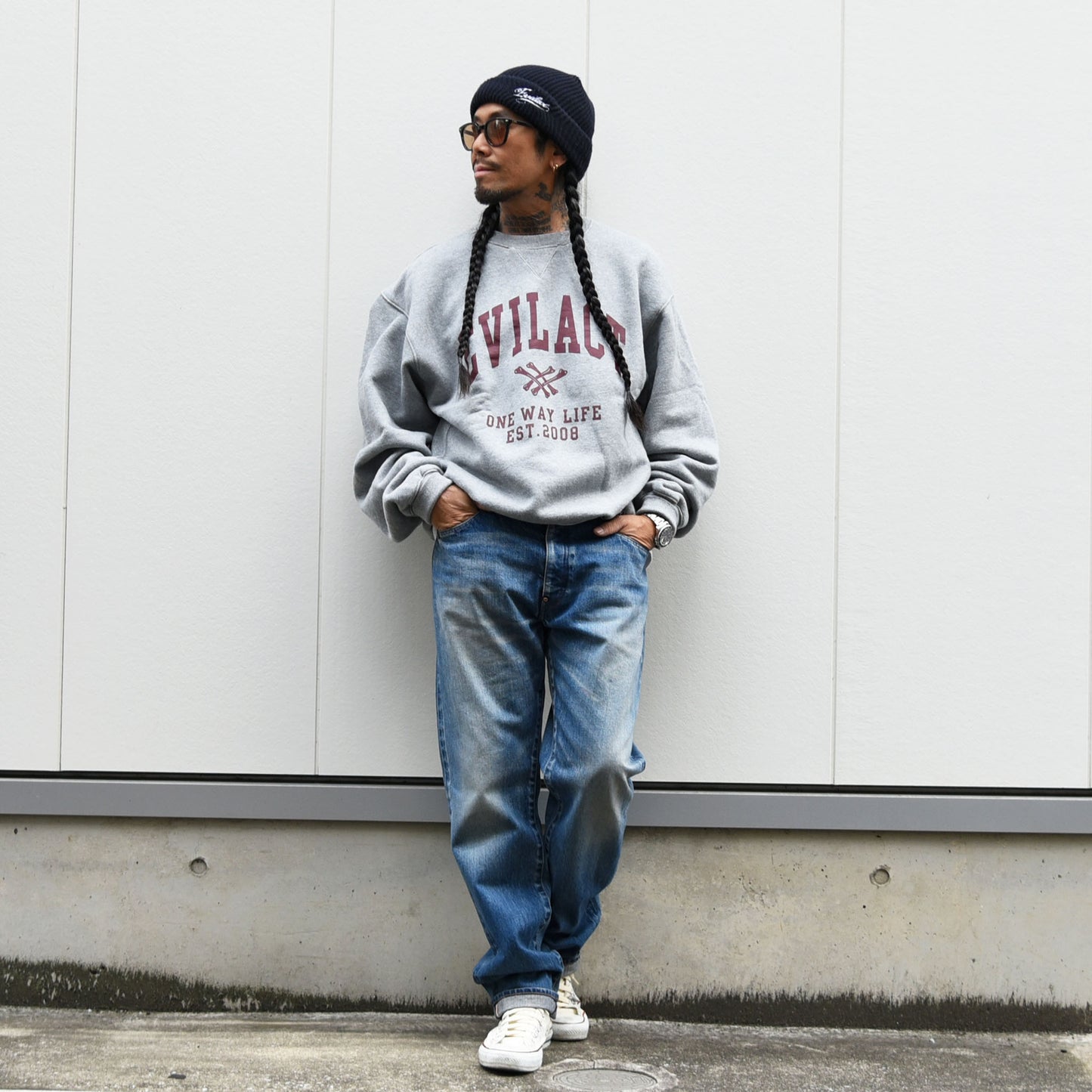 EVILACT STRAIGHT DENIM CUSTOM