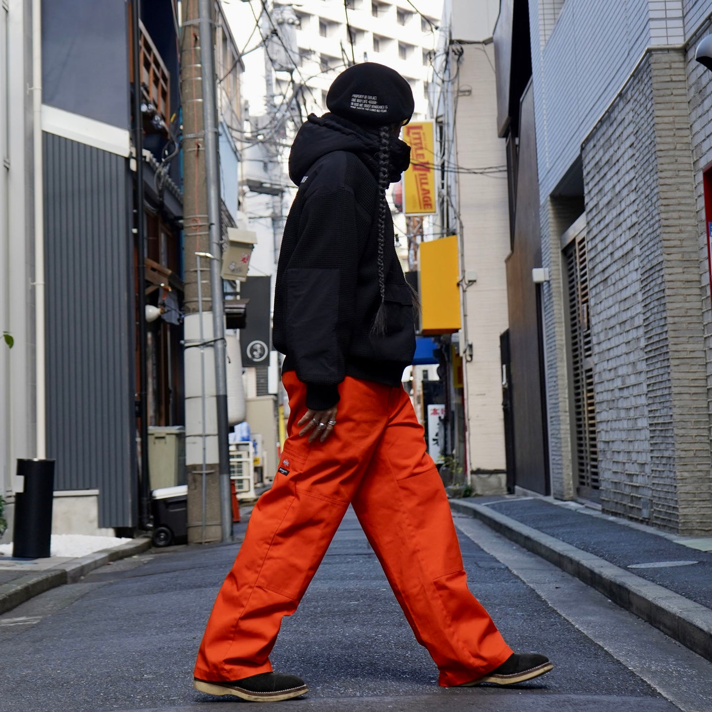 DICKIES x EVILACT Hidden Pockets Double Knee Work Pants