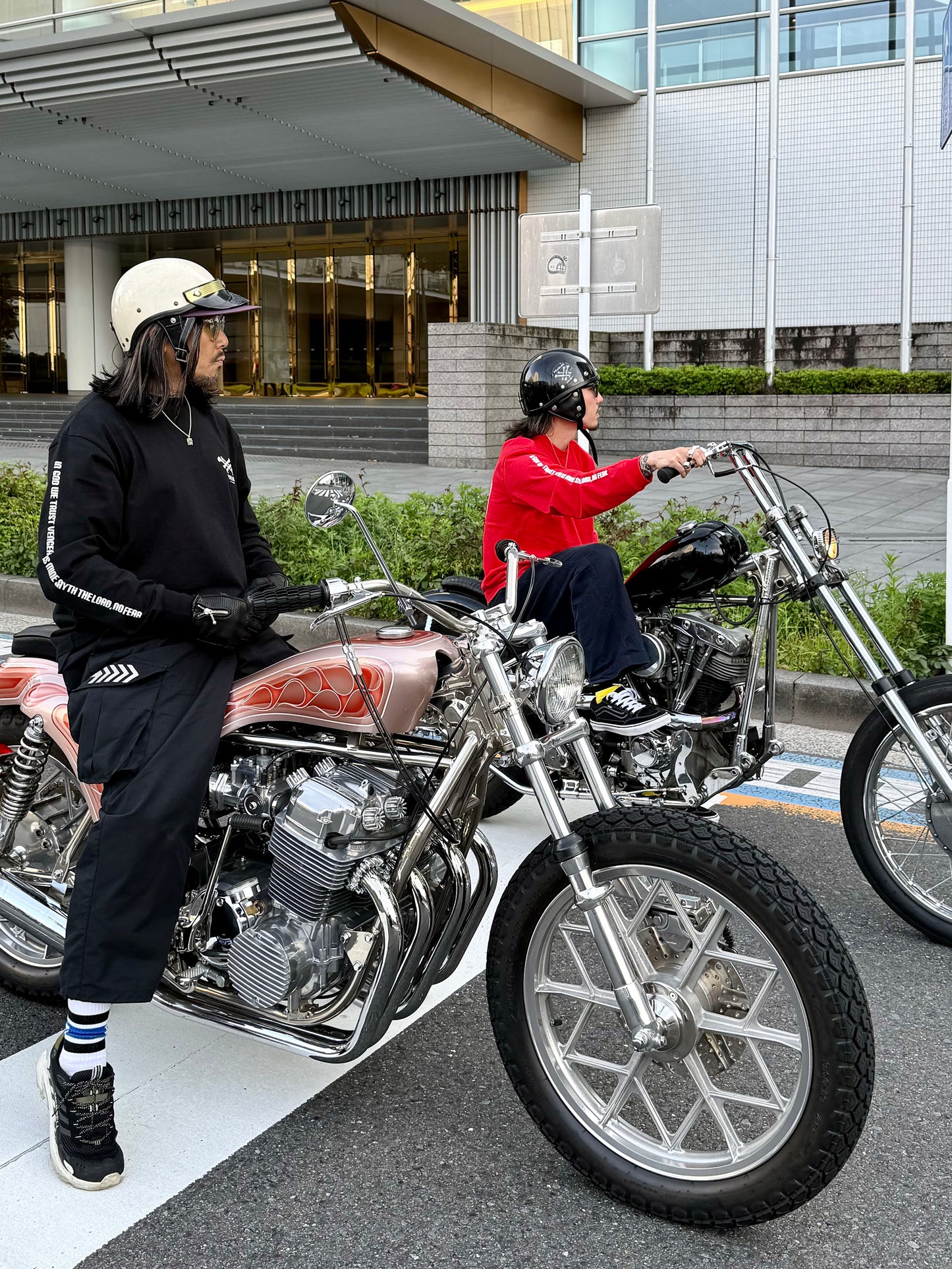 EVILACT CROSS BONE LS white