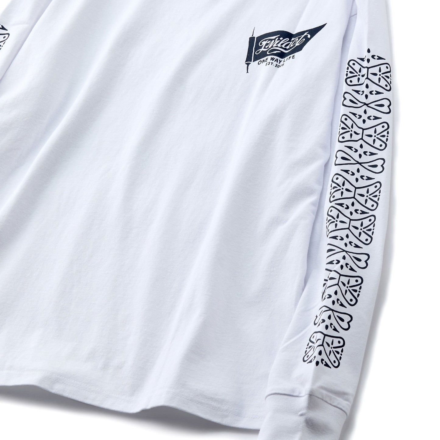 EVILACT BANDANA LS white