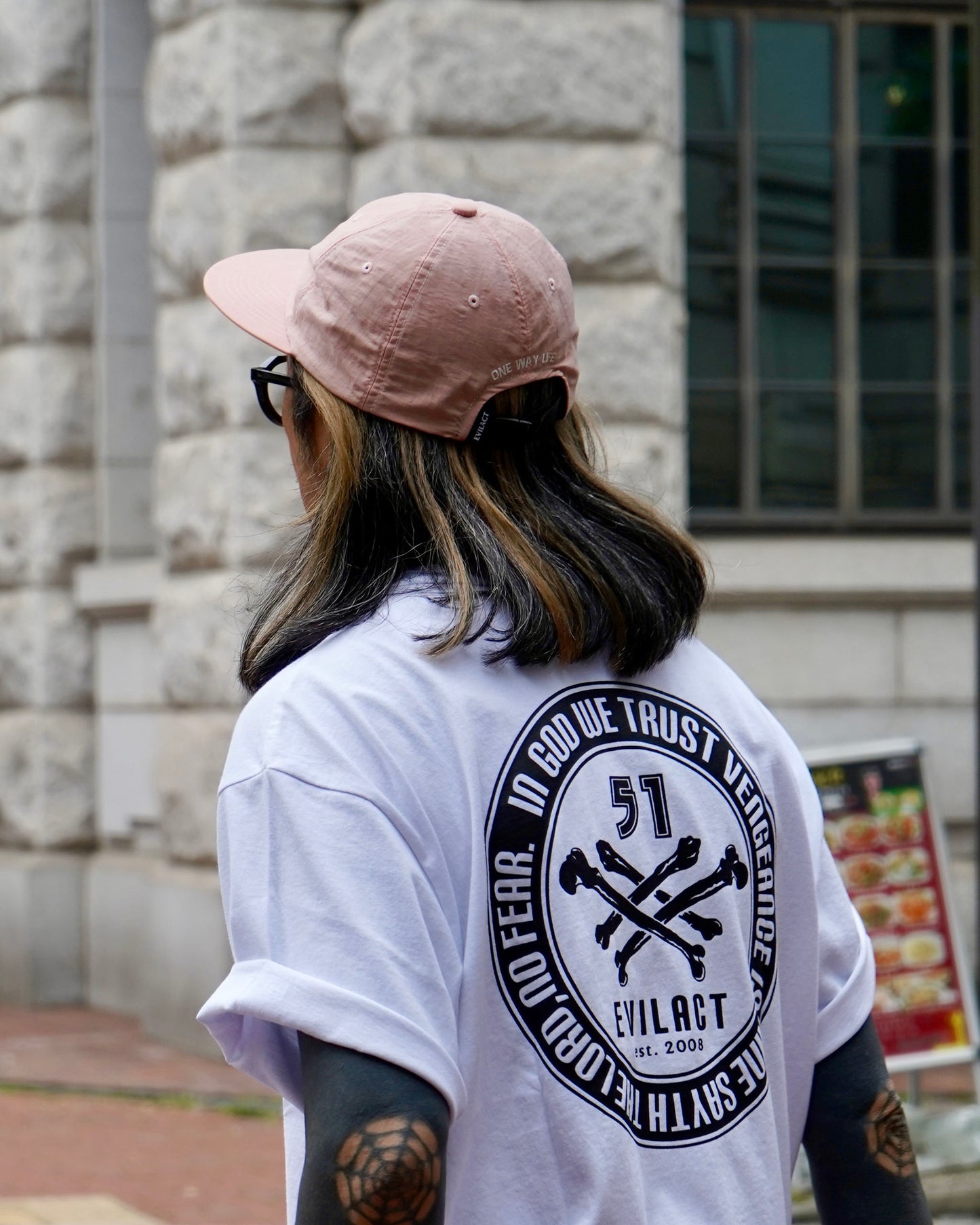 EVILACT CROSS BONE SS black