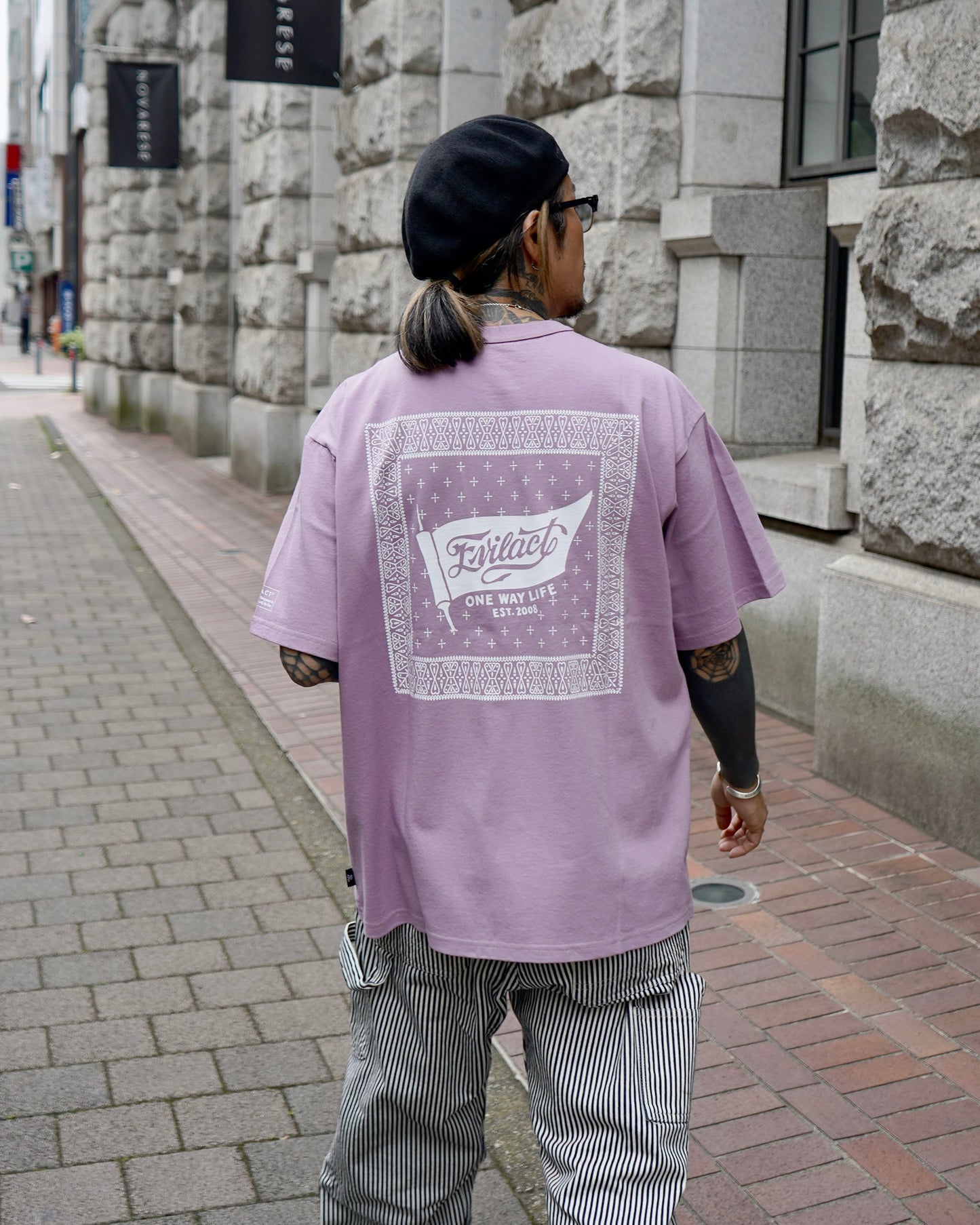 EVILACT BANDANA SS black