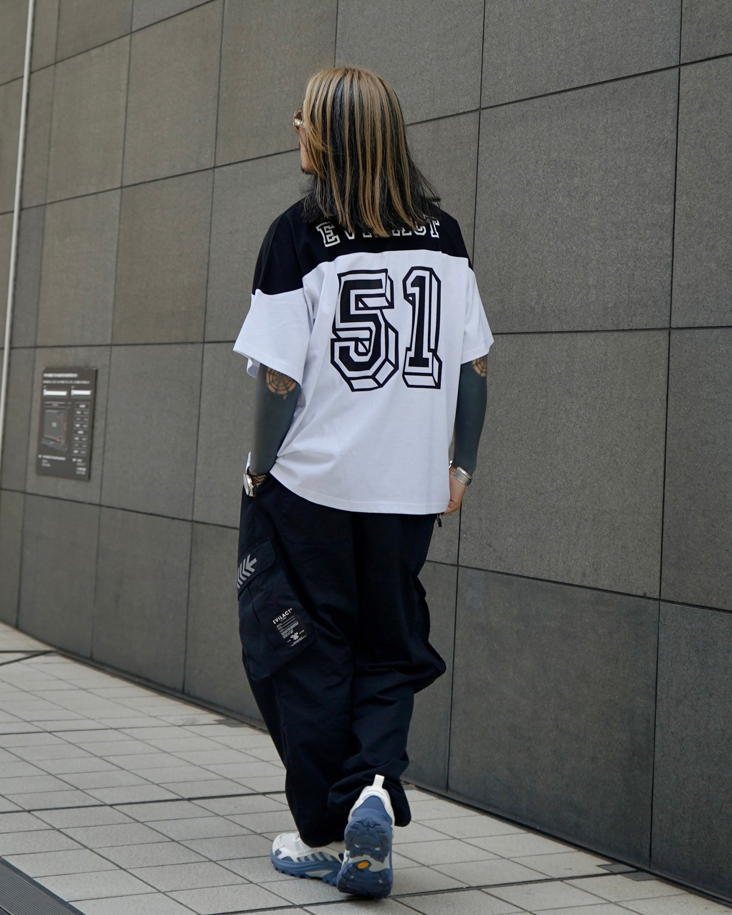 EVILACT 51 HOCKEY SS green x off white