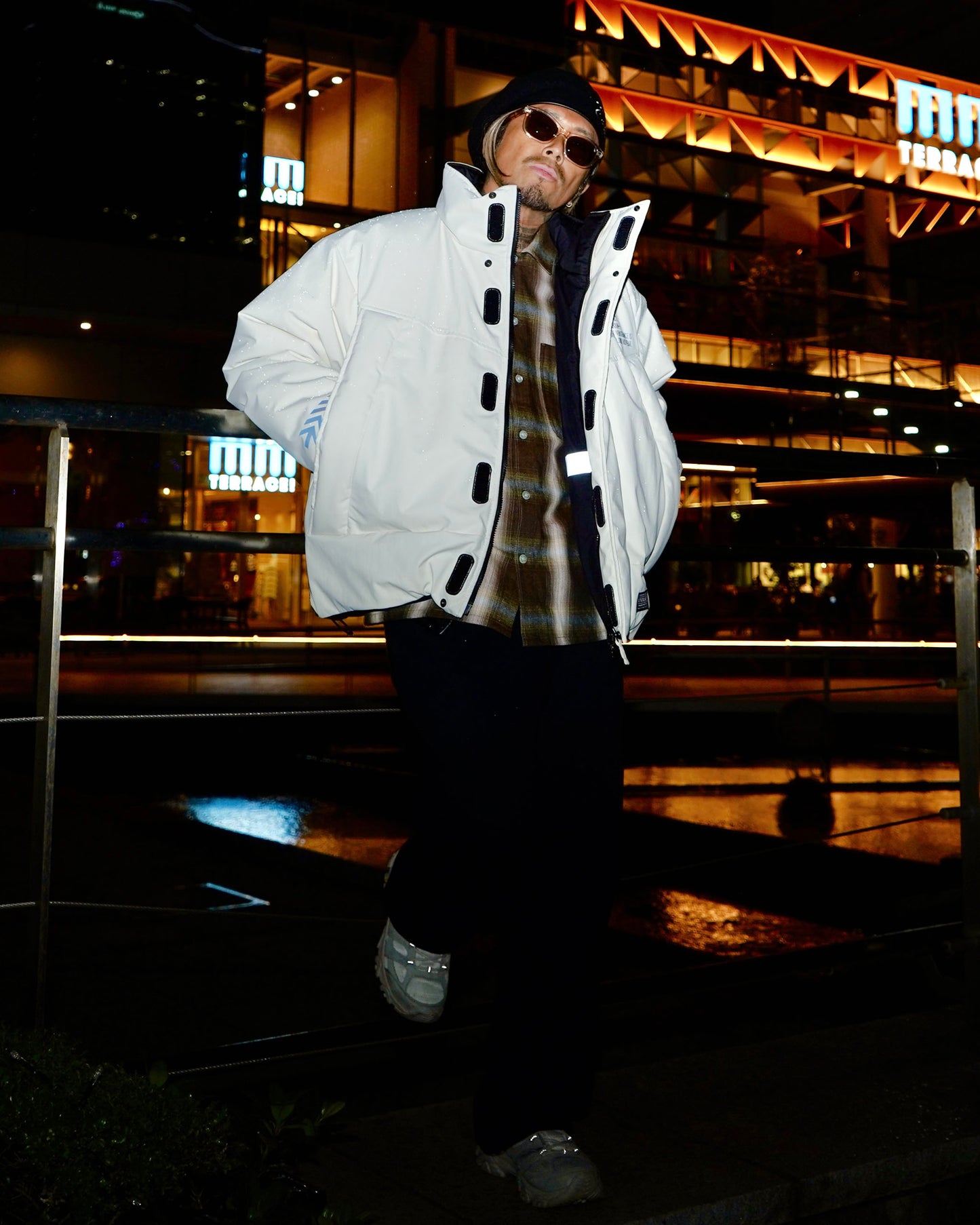 EVILACT RV MONSTER JKT off white