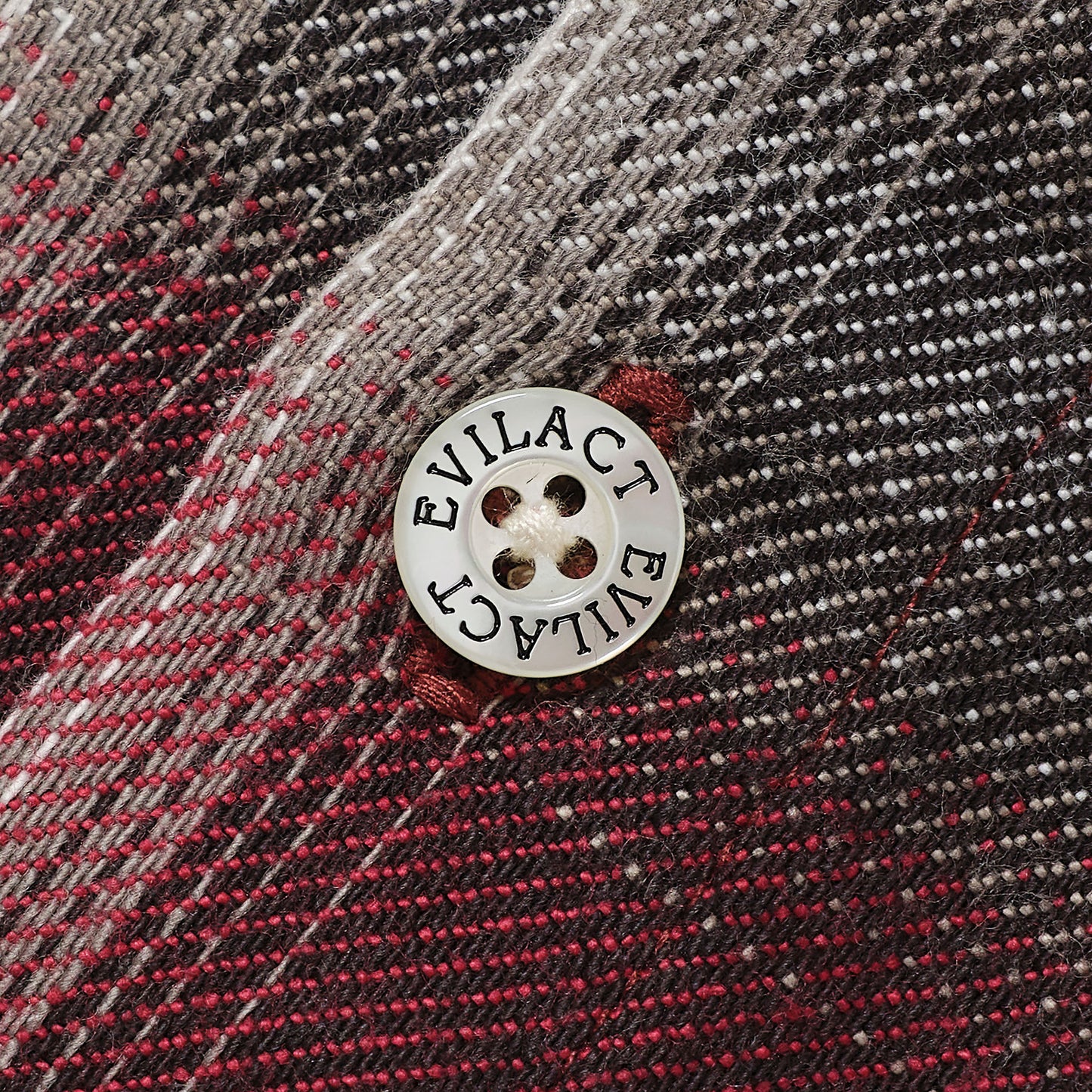 EVILACT CHECK LS burgundy