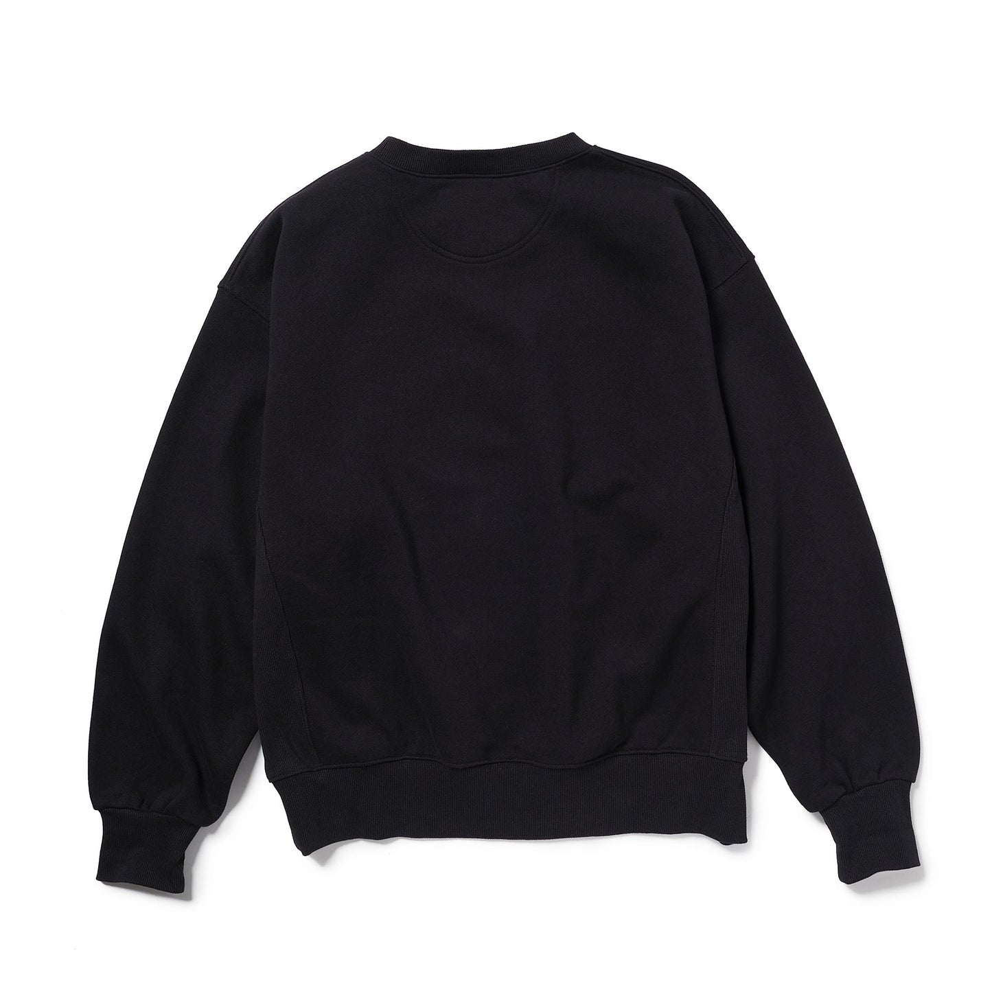 EVILACT HEAVY SWEAT CREW Black