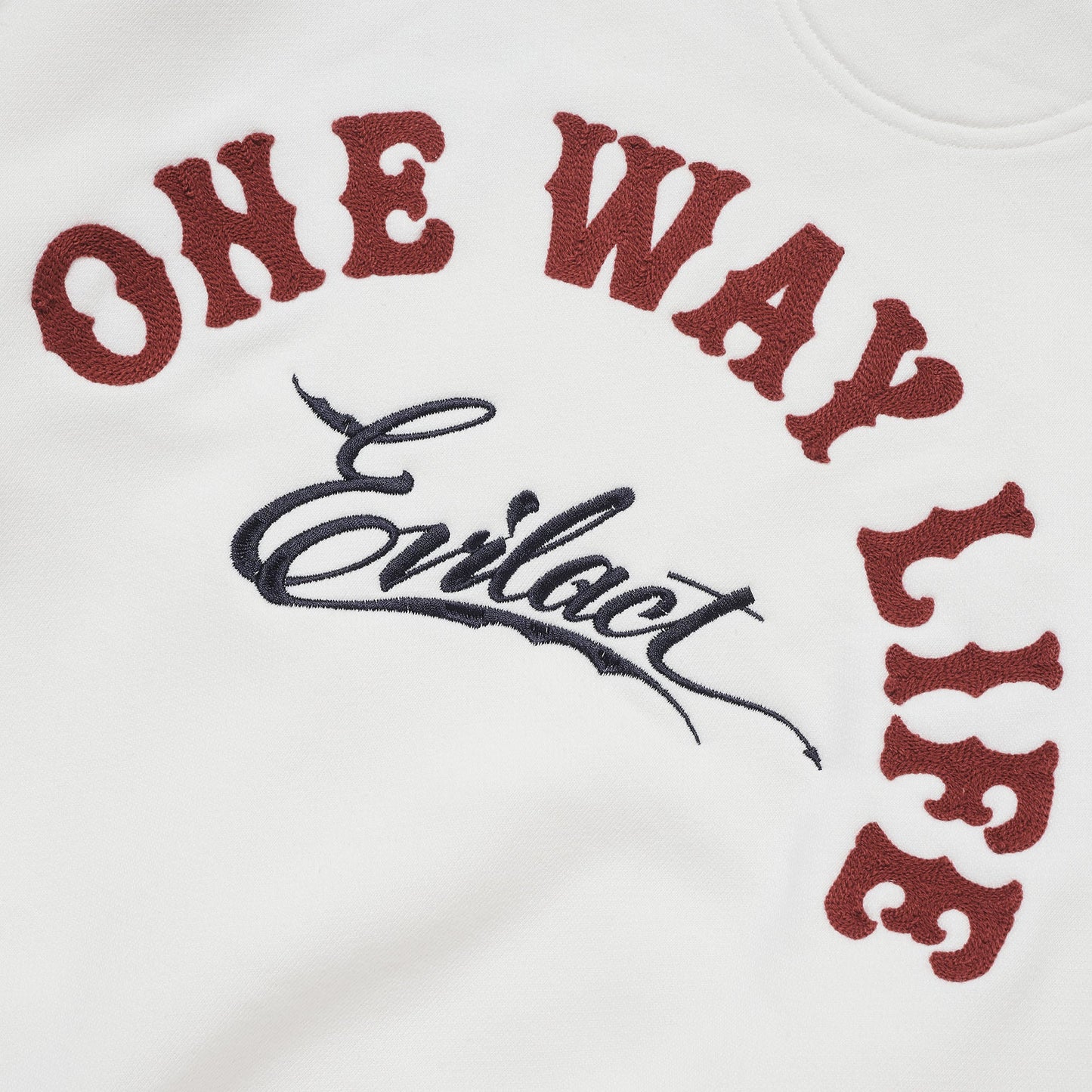 EVILACT HEAVY SWEAT CREW White