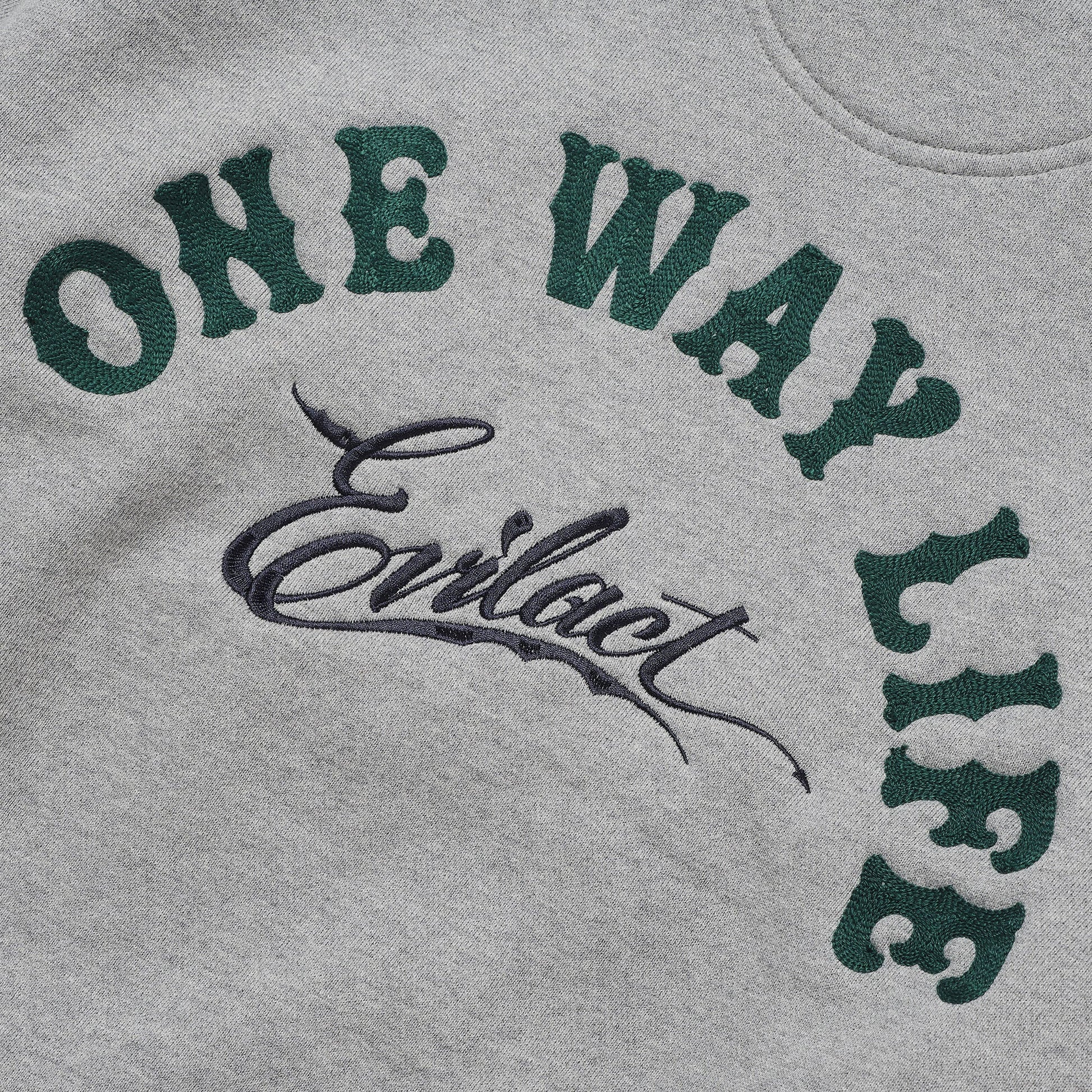 EVILACT HEAVY SWEAT CREW Gray