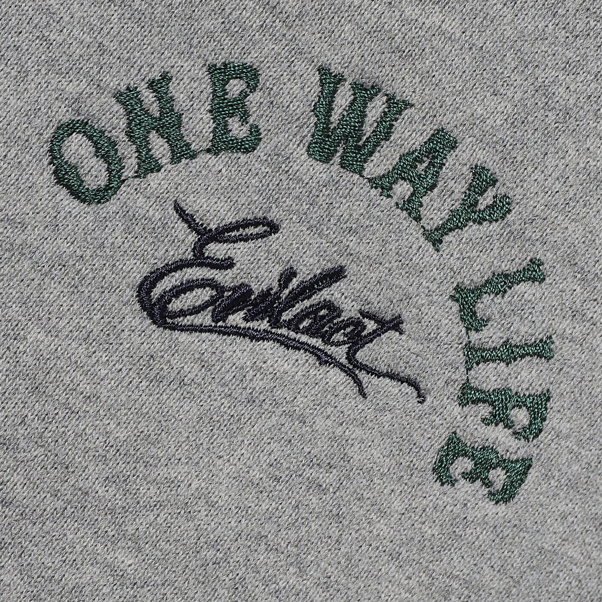 EVILACT HEAVY SWEAT CREW Gray