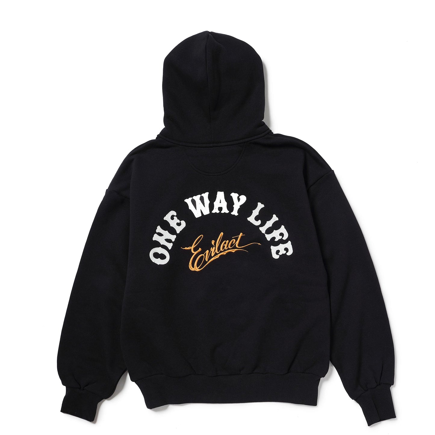 EVILACT HEAVY SWEAT CREW Black