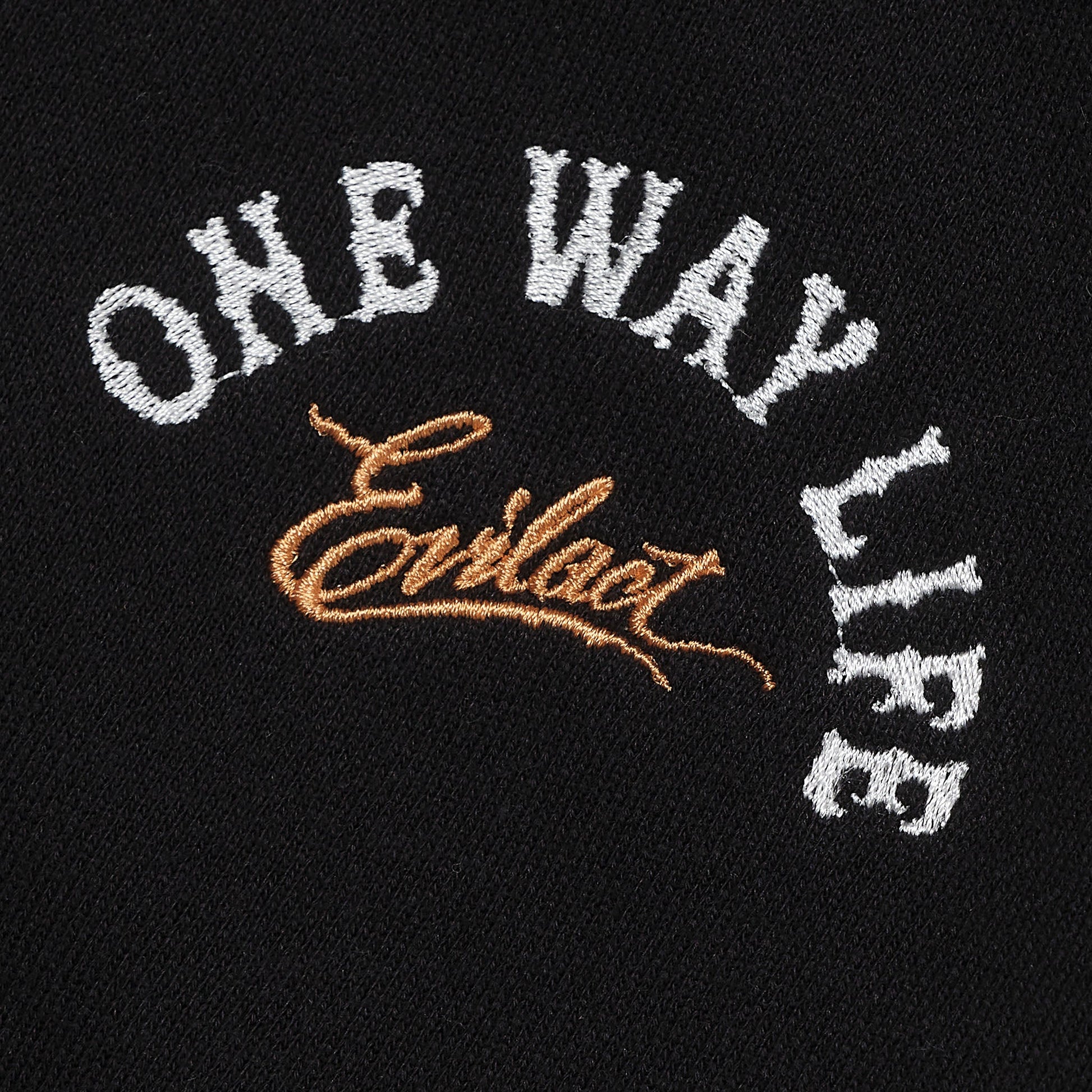 EVILACT HEAVY SWEAT CREW Black