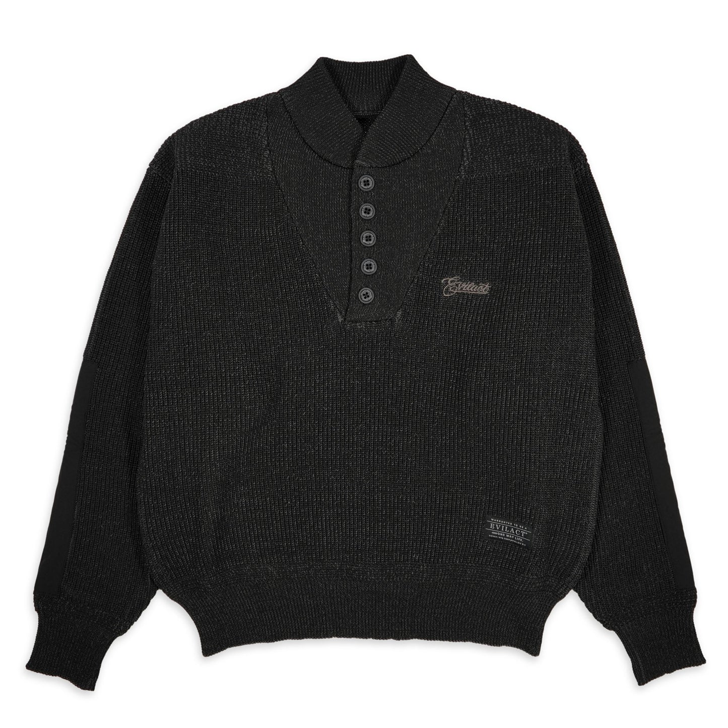 EVILACT MIL P-KNIT black