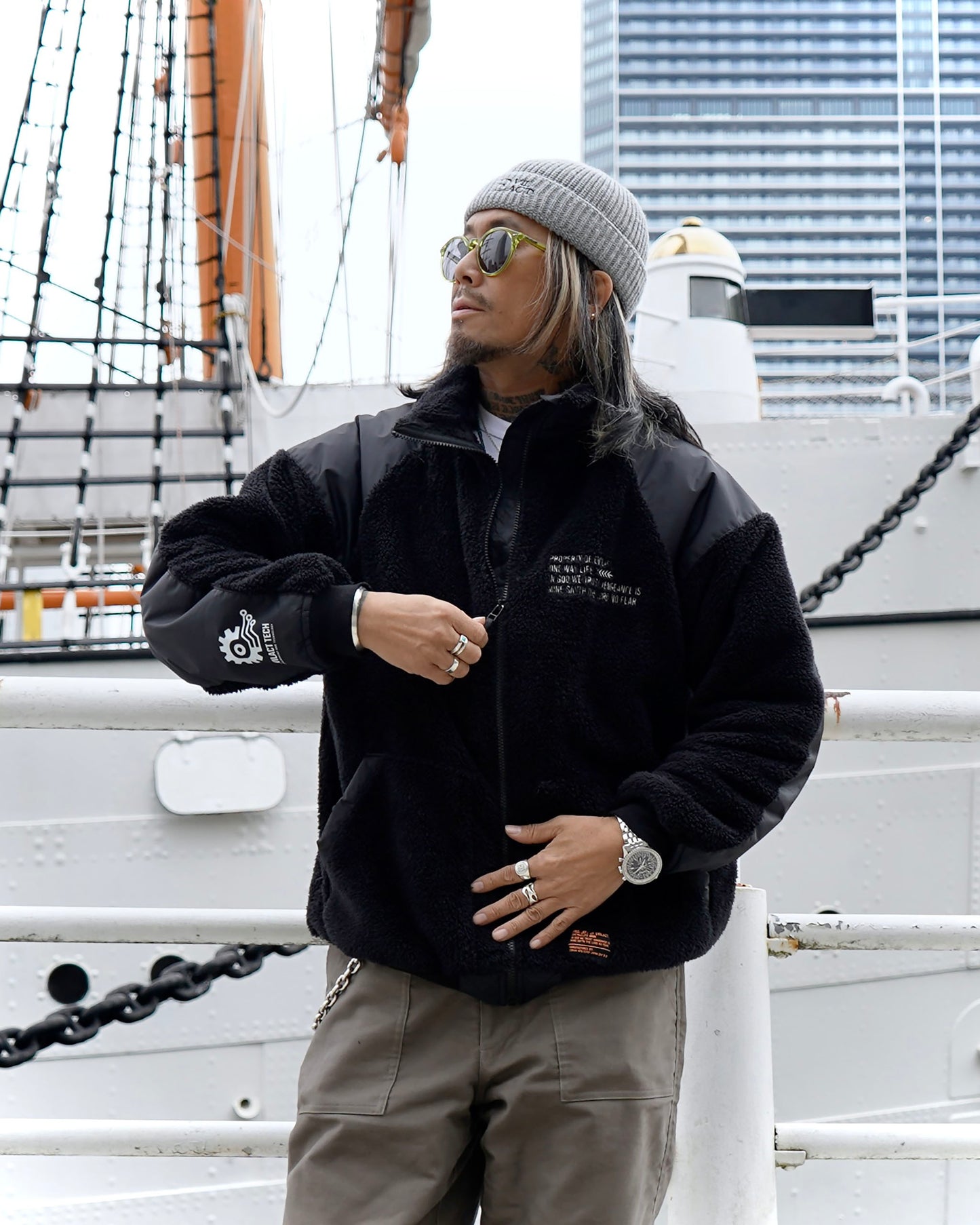 EVILACT LEVEL-3 JKT navy