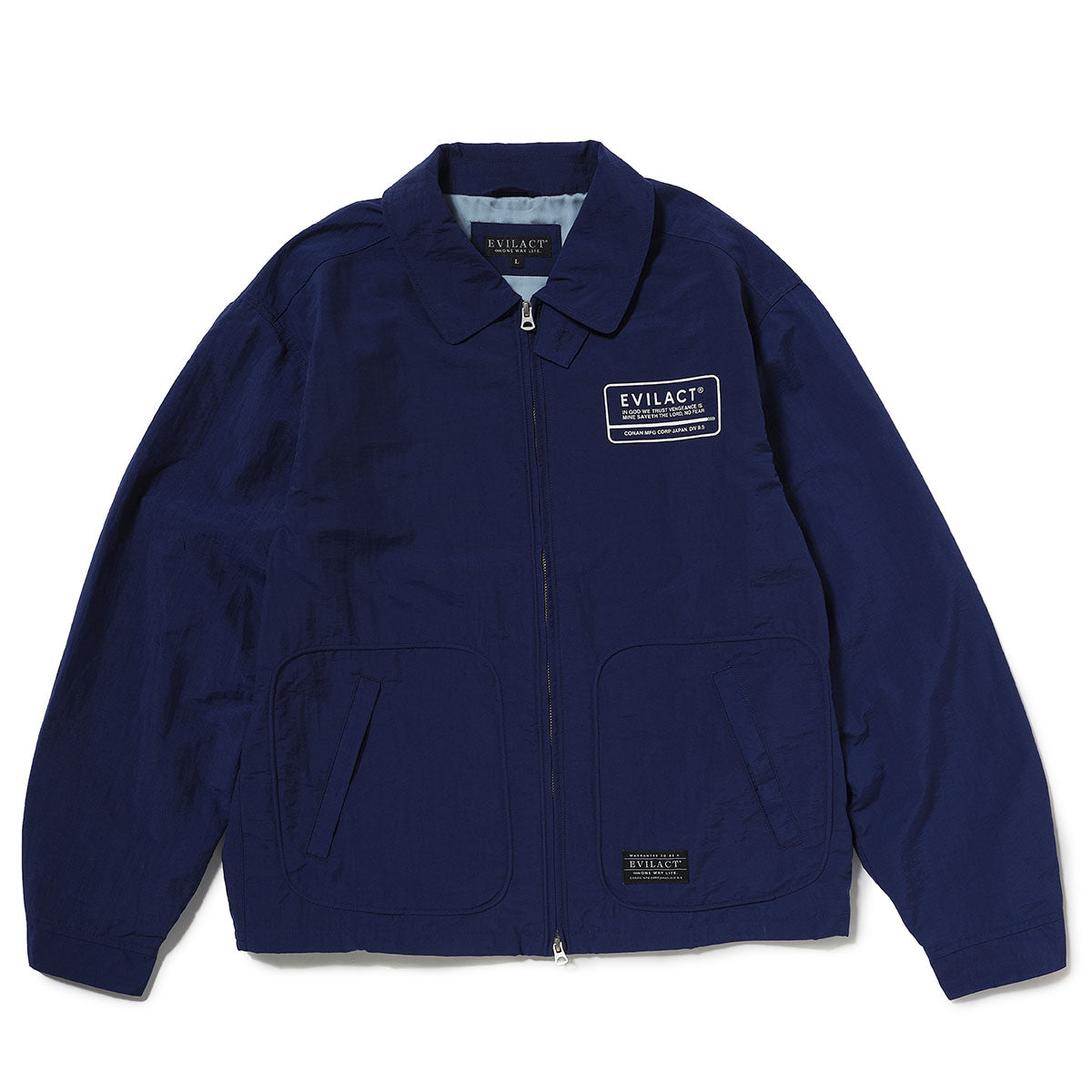 EVILACT DRIZZLER JKT navy | EVILACT (イーブルアクト）Official Site