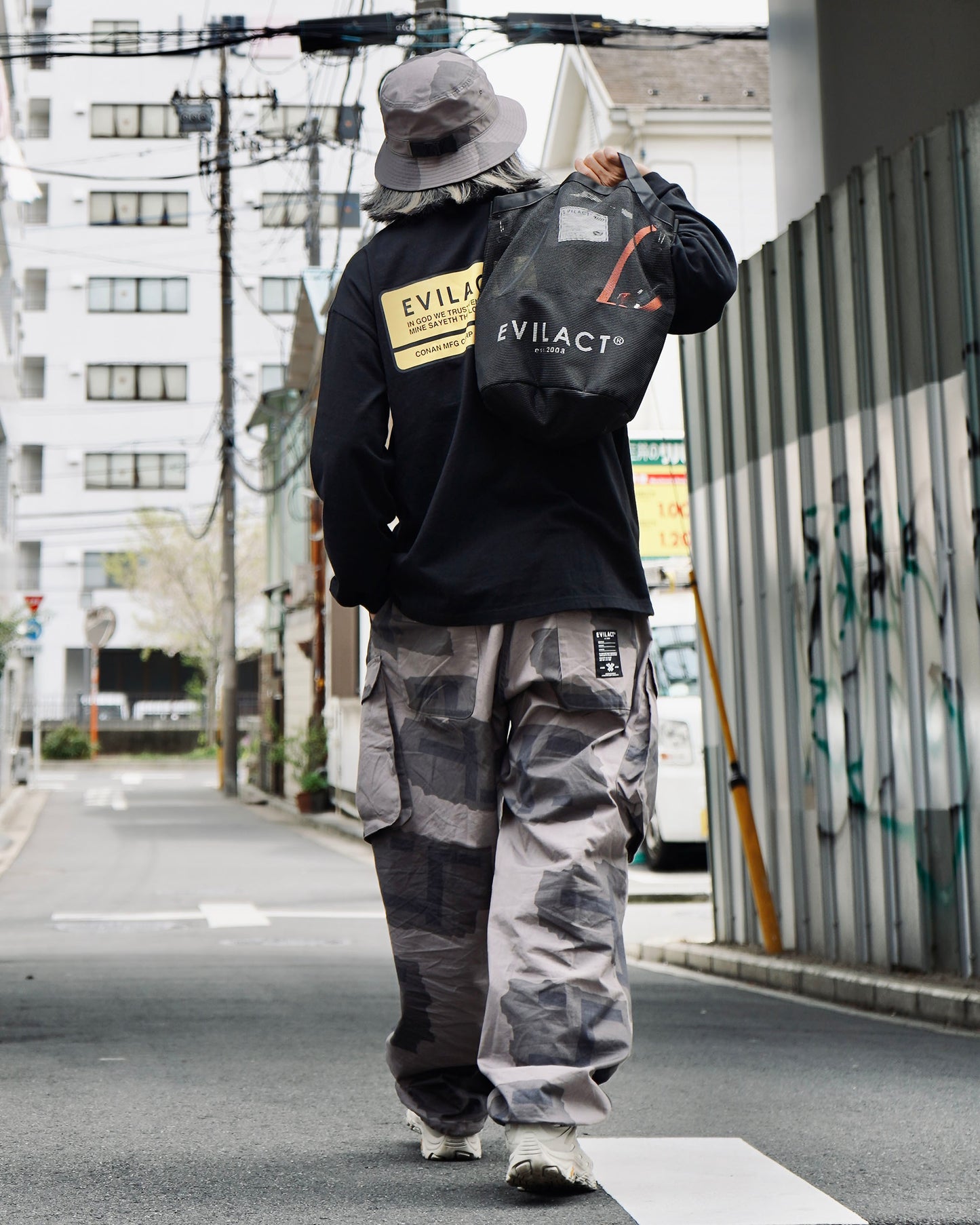 EVILACT TACTICAL PANTS black