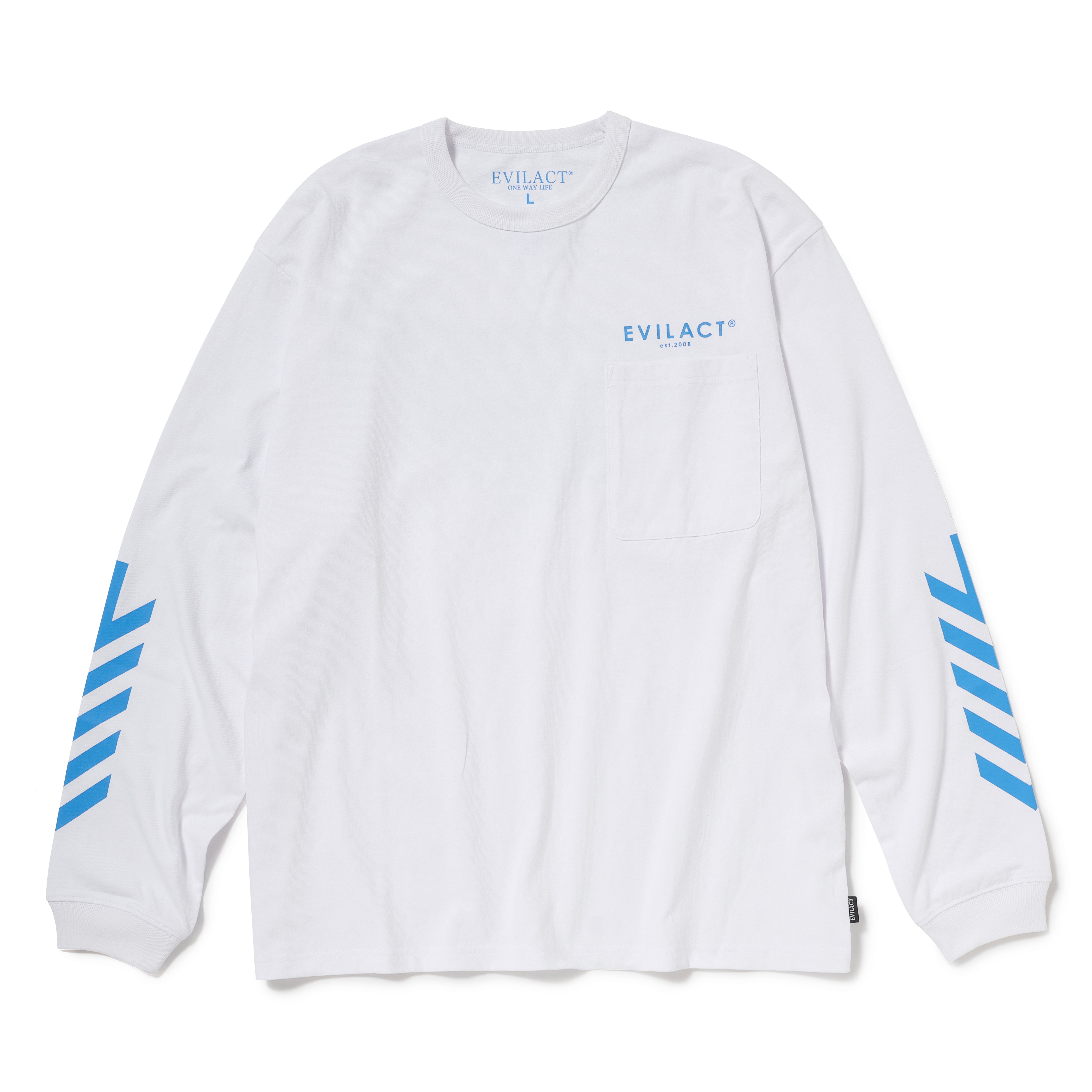 EVILACT FLAG-261 LS white | EVILACT (イーブルアクト）Official Site