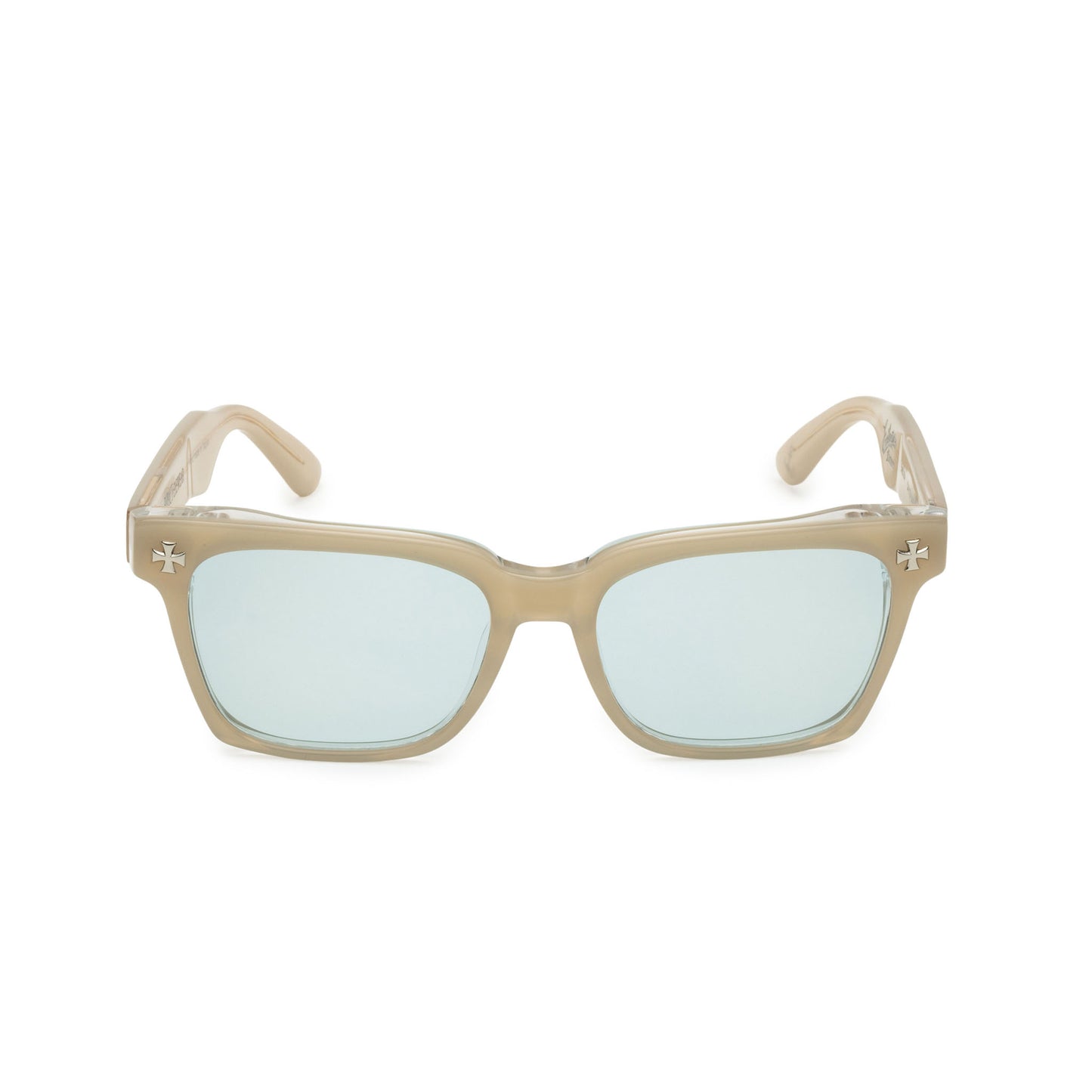 EMBLEM -limited edition- sand beige frost x clear / green lens