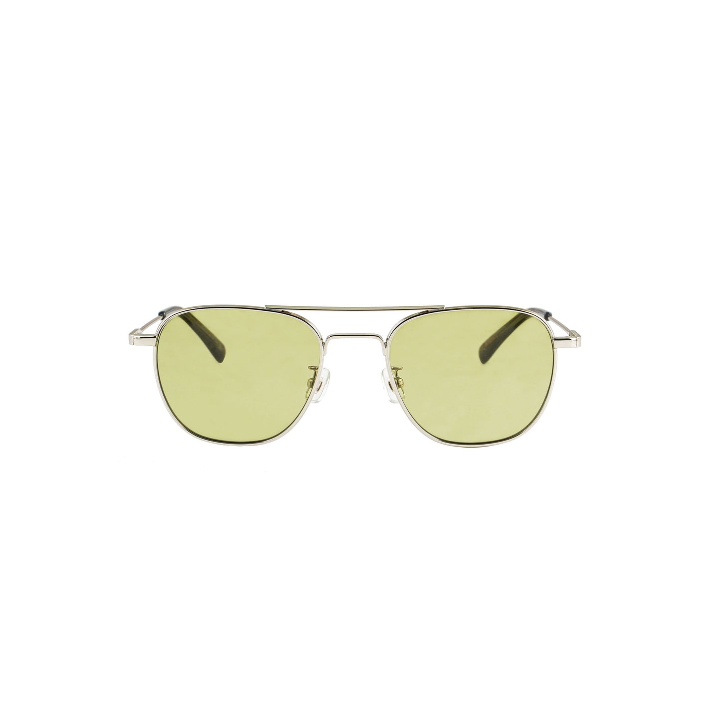 MIAMI silver x gray clear / green lens