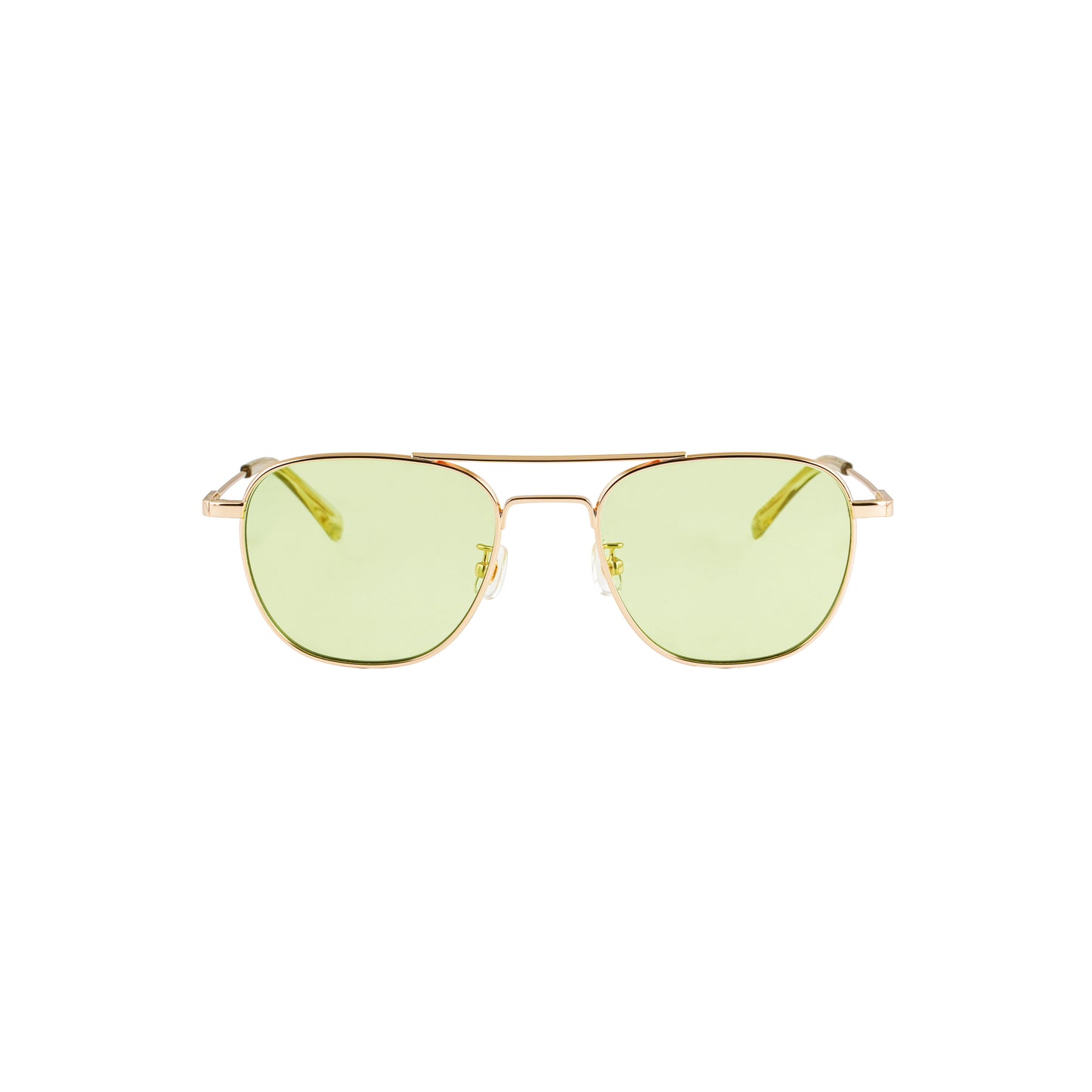MIAMI gold x a.clear / green lens