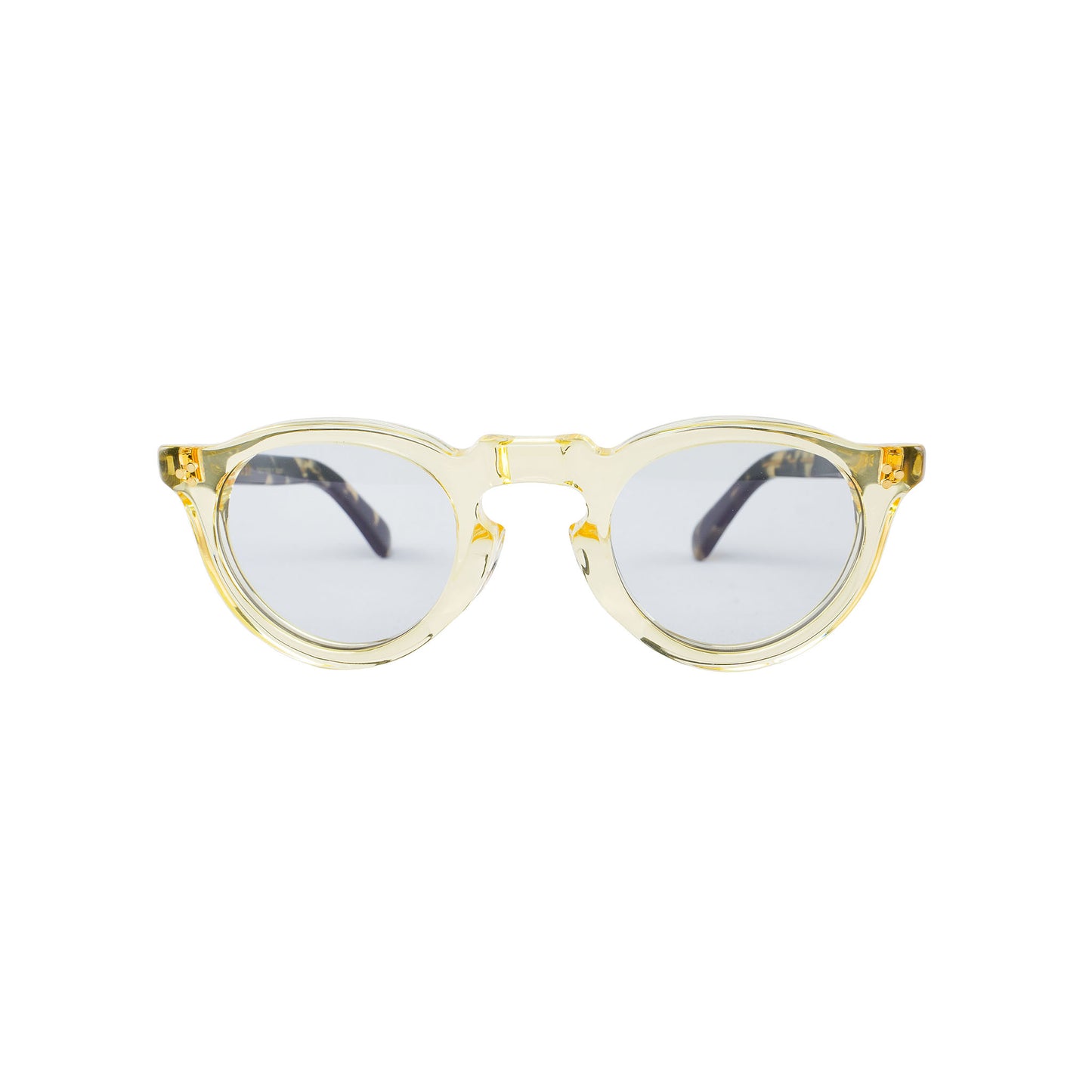 GREEVES antique clear x black marble / color photochromic blue lens