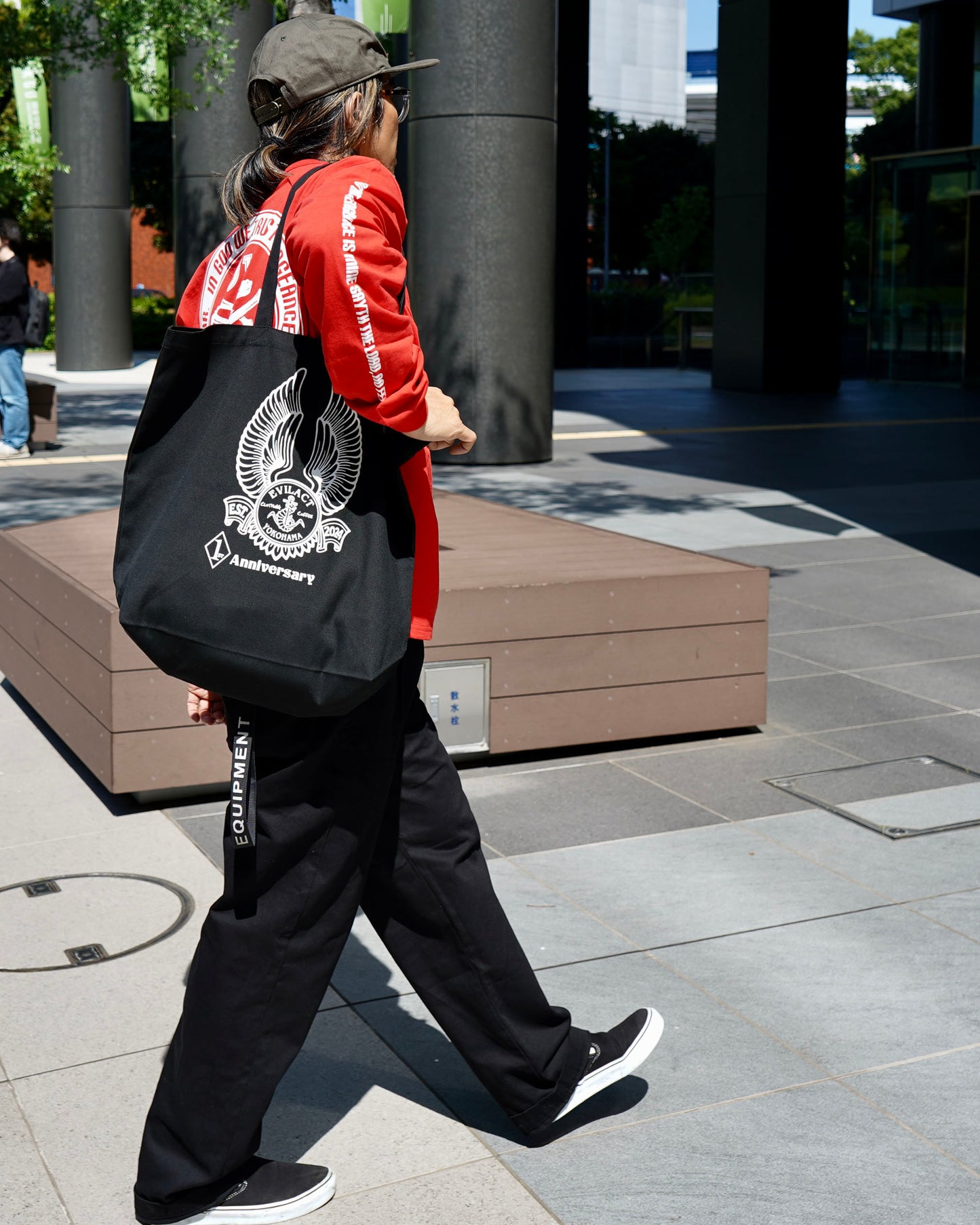 EVILACT YOKOHAMA 1st Anniv. Tote Bag natural