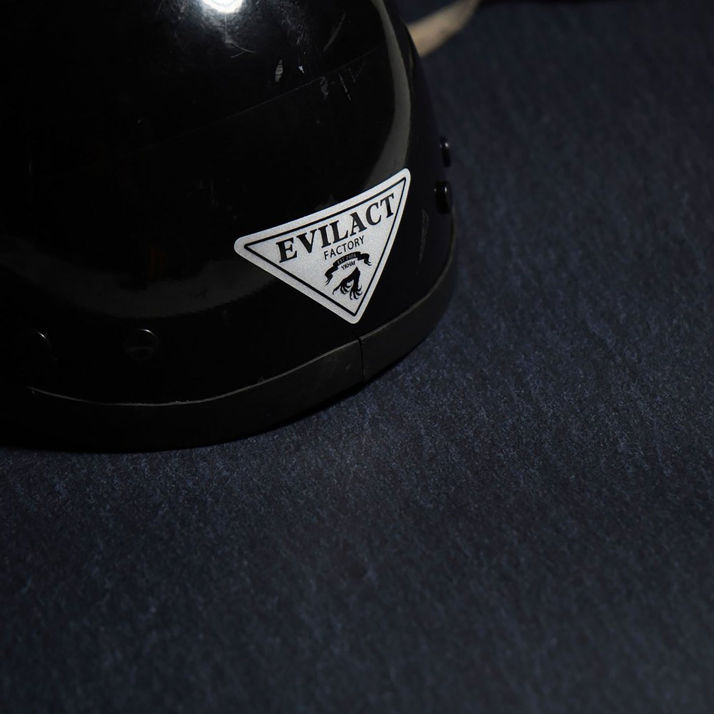 EVILACT Factory Triangle Logo reflector sticker