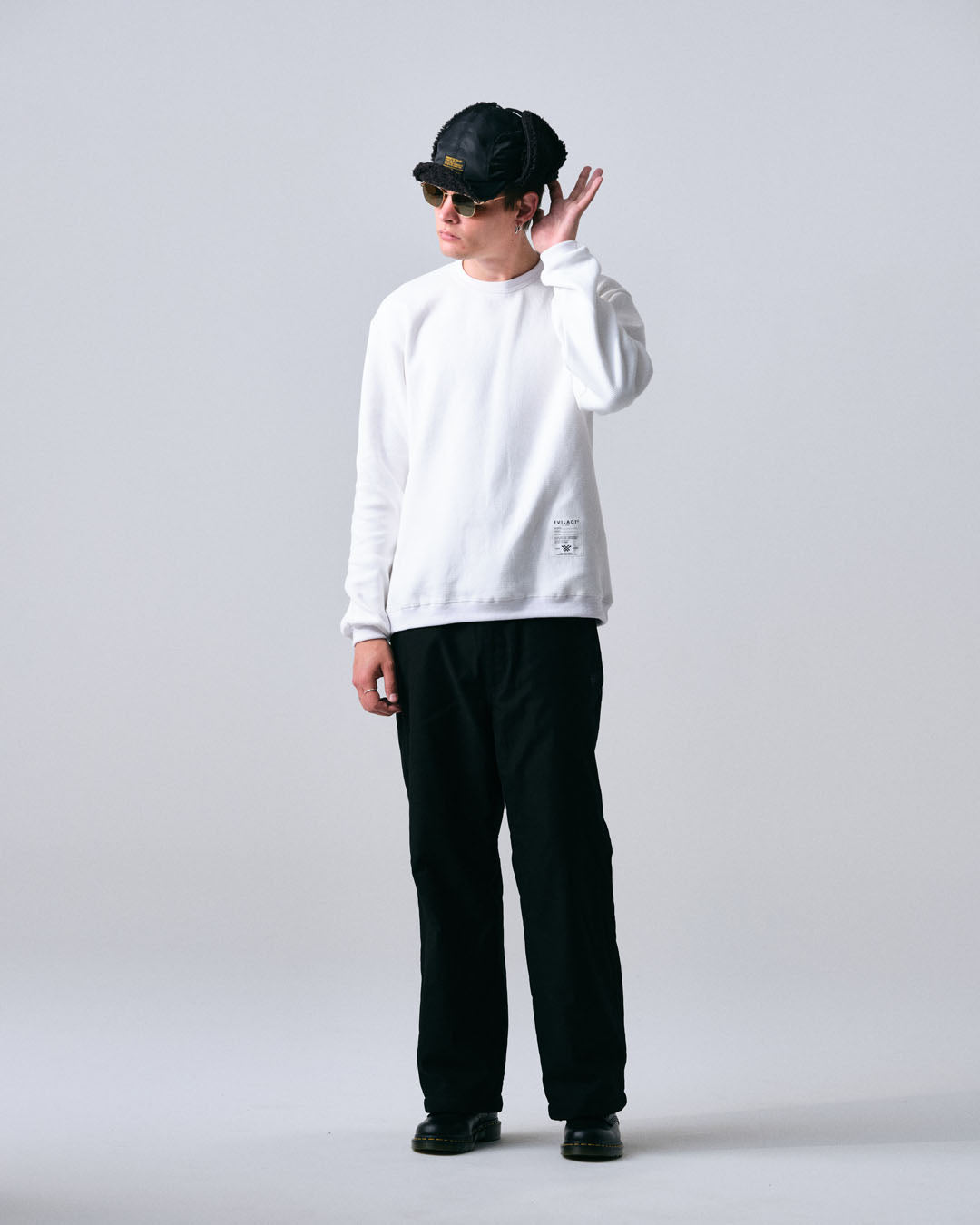 EVILACT WAFFLE LS black