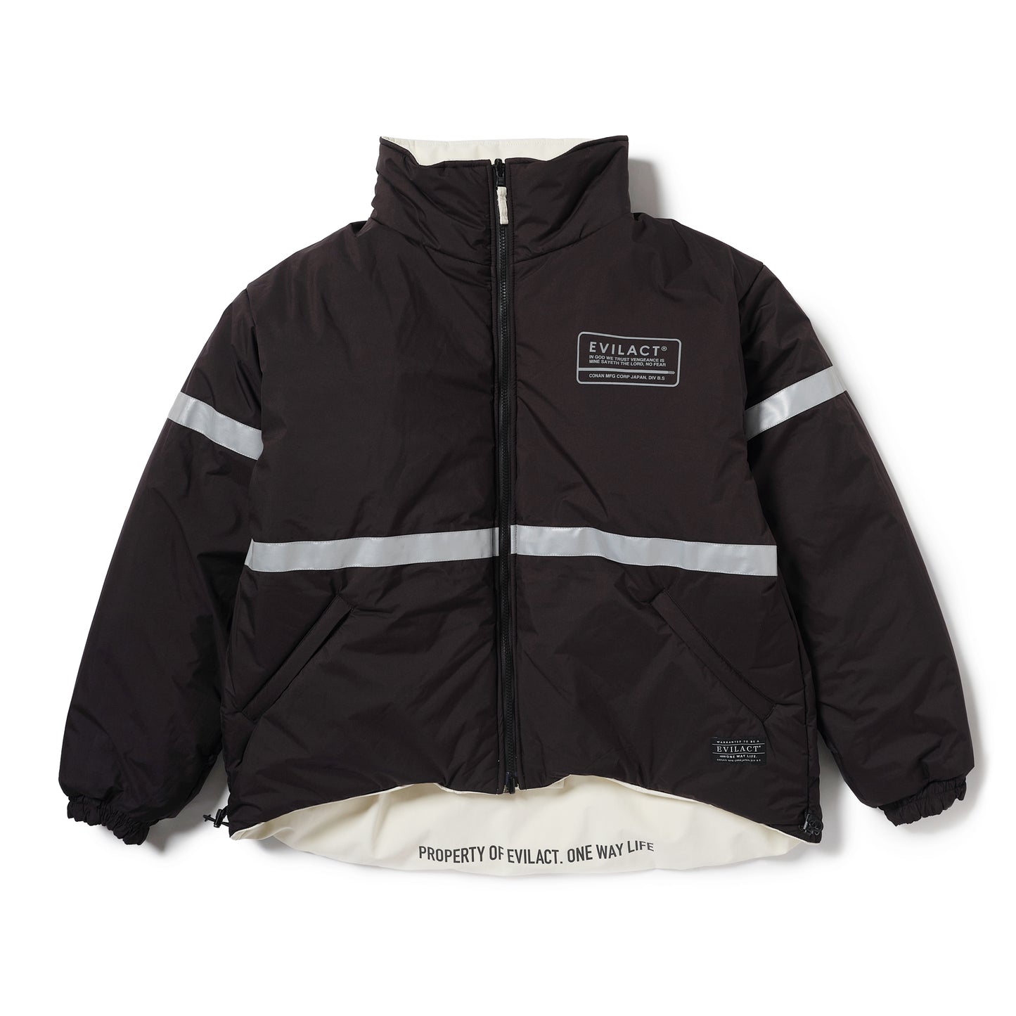 EVILACT RV MONSTER JKT off white