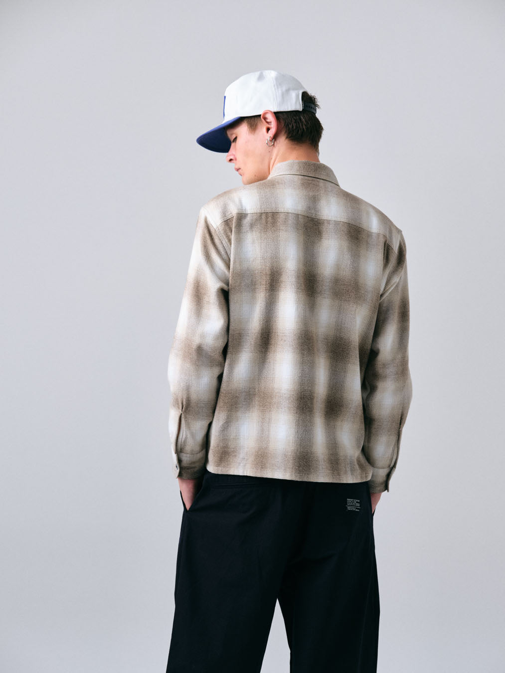 EVILACT WP WORK CAP off white x black