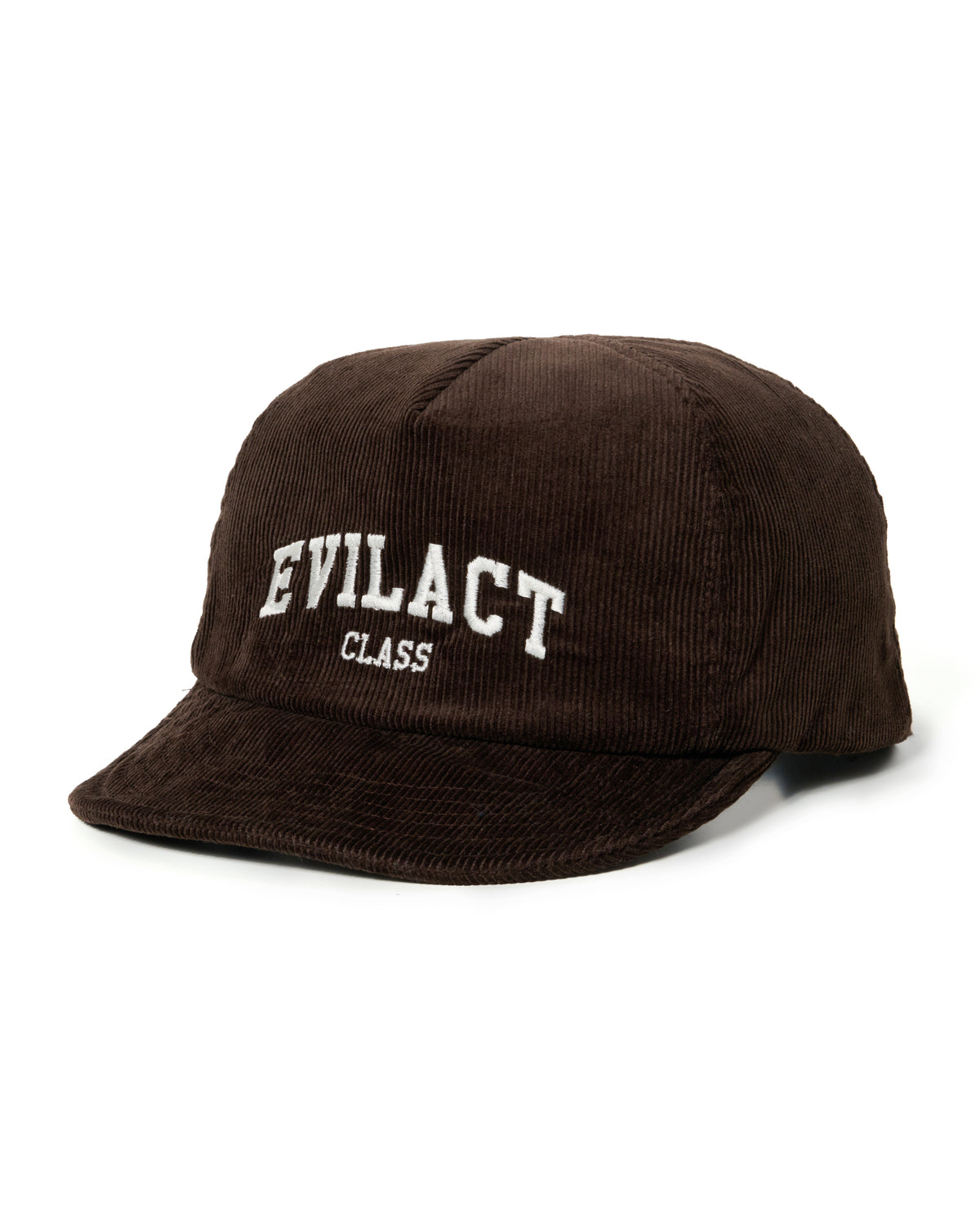 EVILACT CORDUROY 5PANEL CAP brown