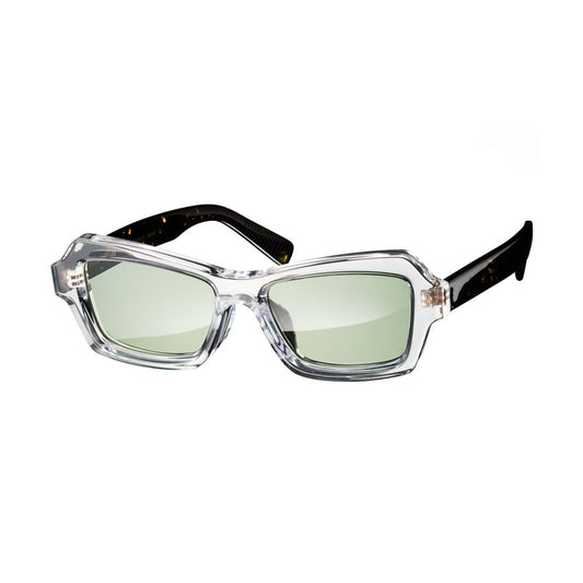 THOR clear x brown shell / green lens