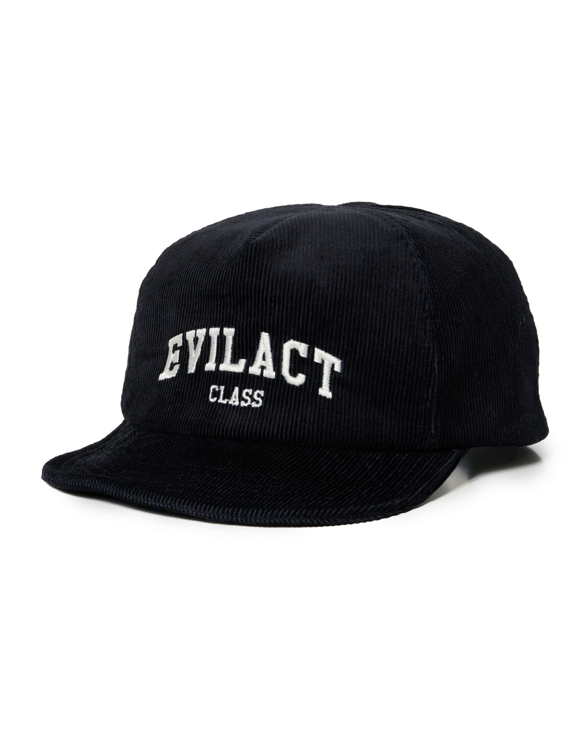 EVILACT CORDUROY 5PANEL CAP black