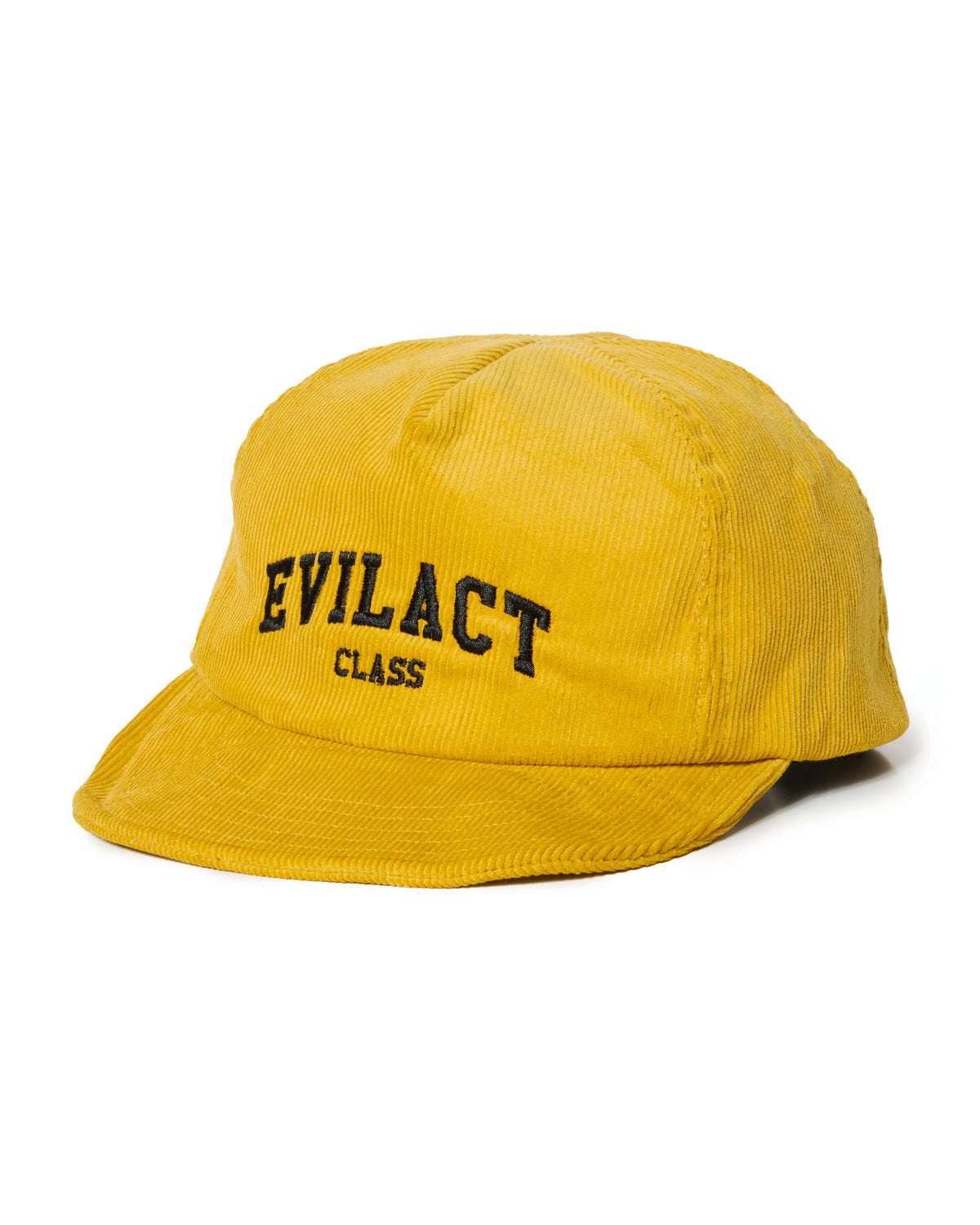 EVILACT CORDUROY 5PANEL CAP mustard